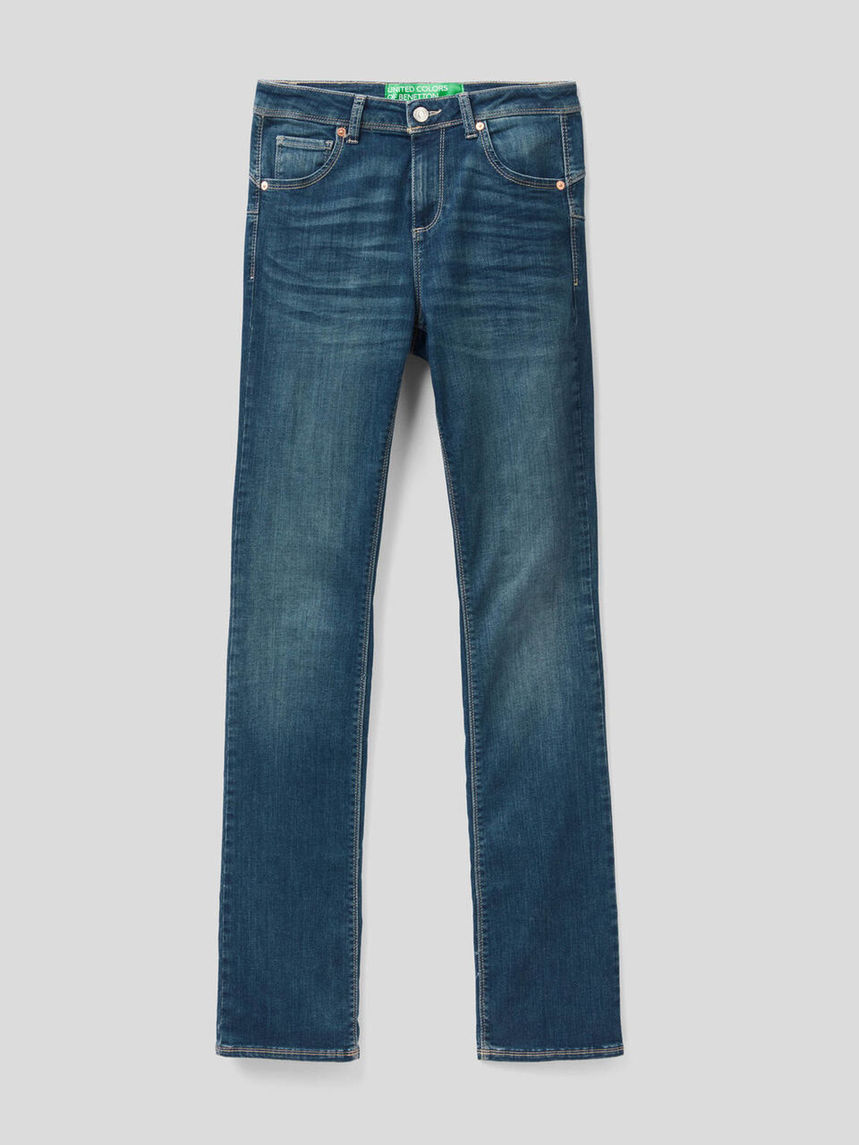 Push up bootcut jeans image number 1