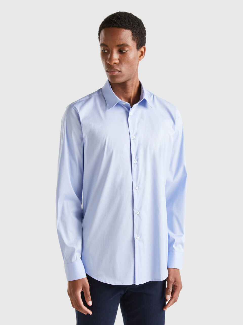 Solid color outlet shirts
