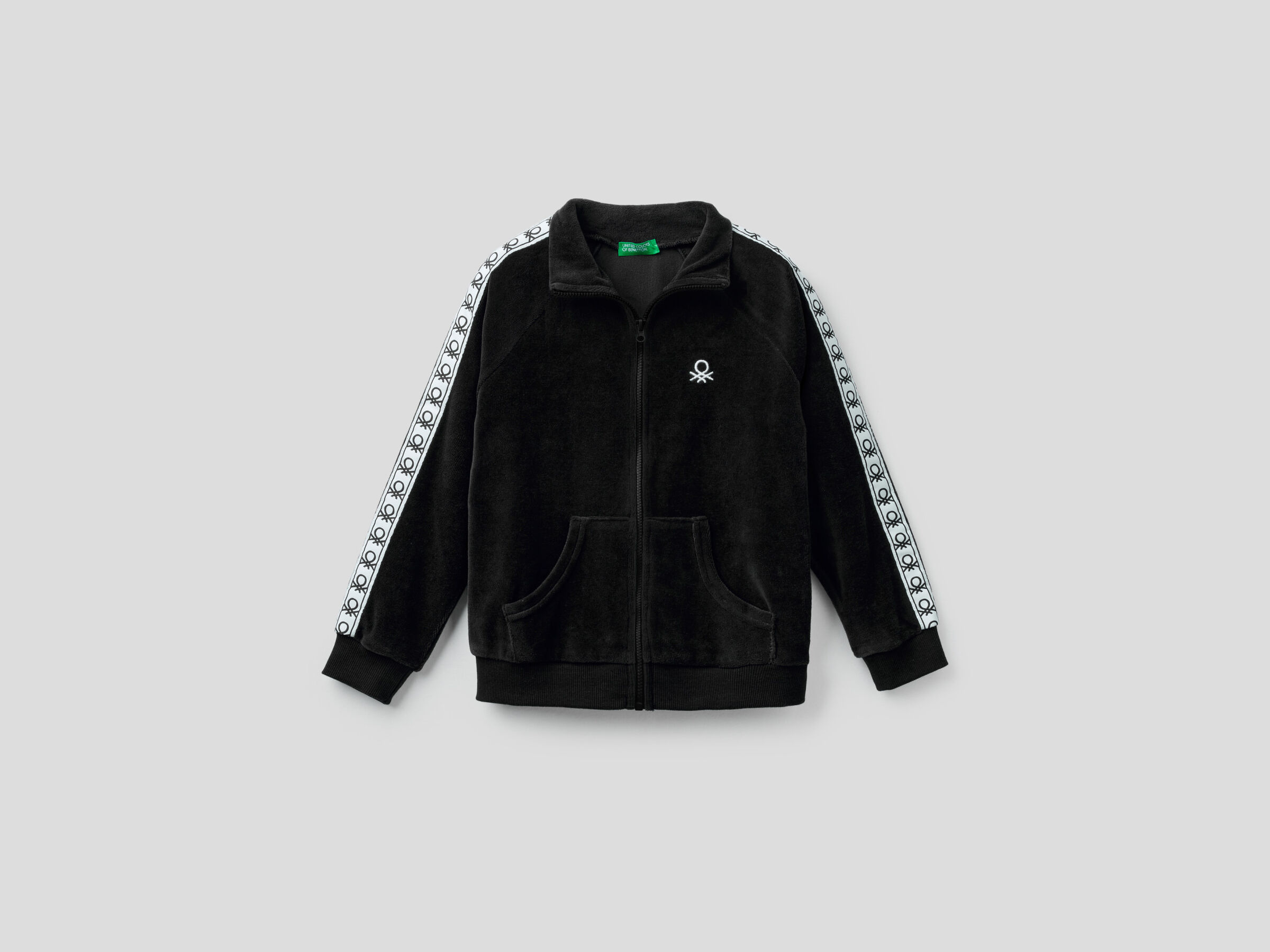 Chenille sweatshirt with logo image number null