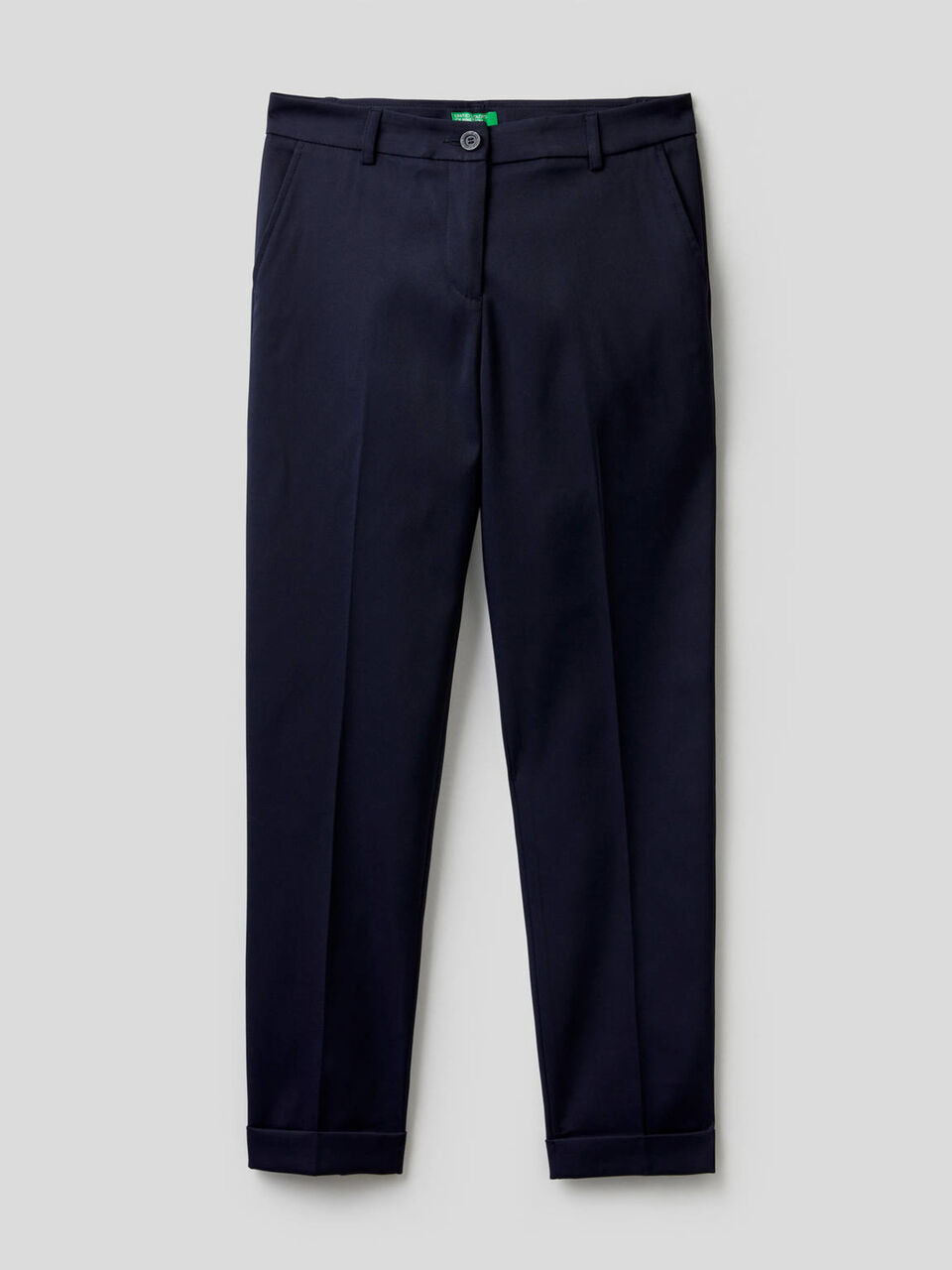 Trousers in stretch cotton image number 1