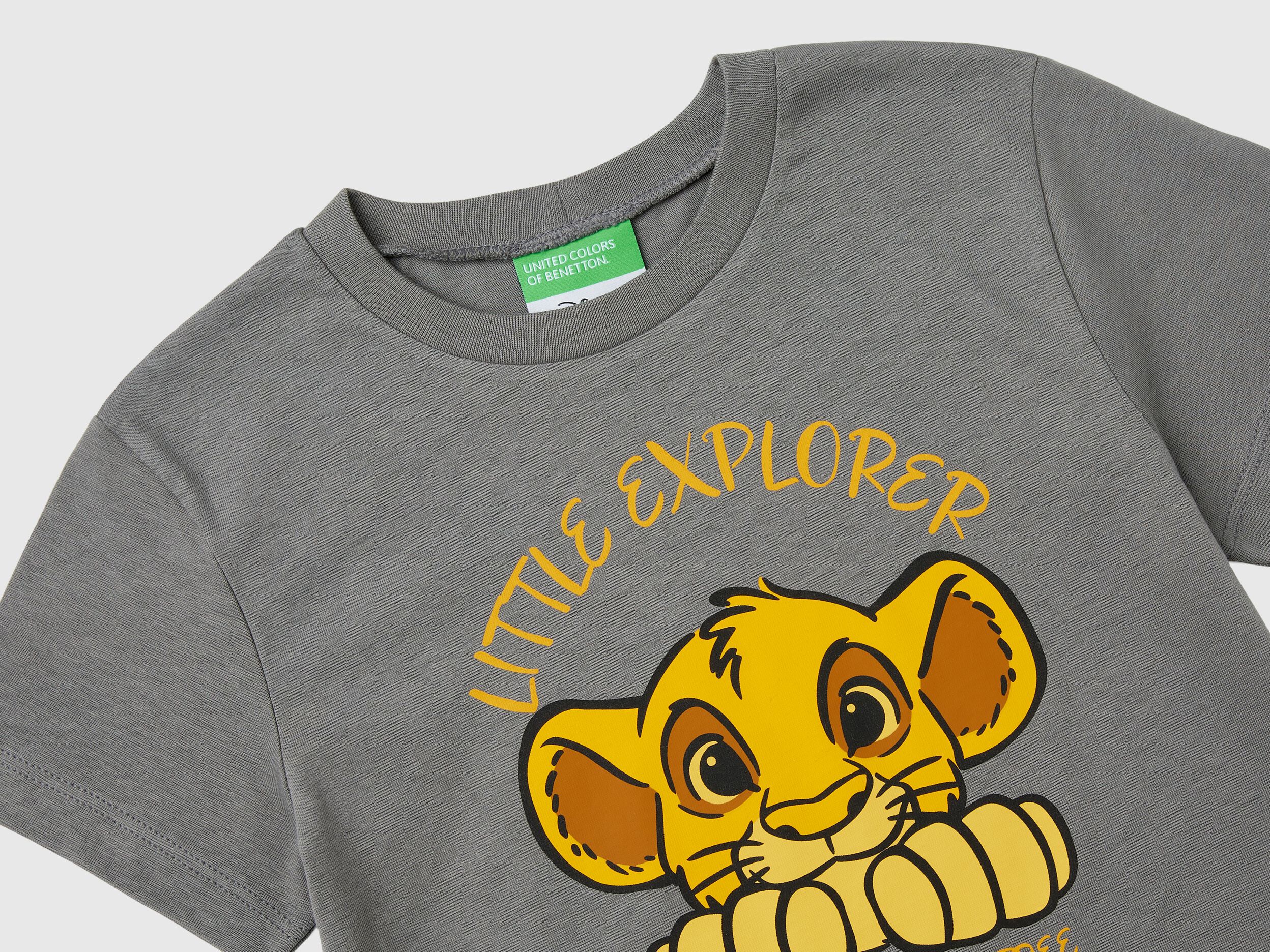 Dark gray Disney Simba t shirt Dark Gray Benetton