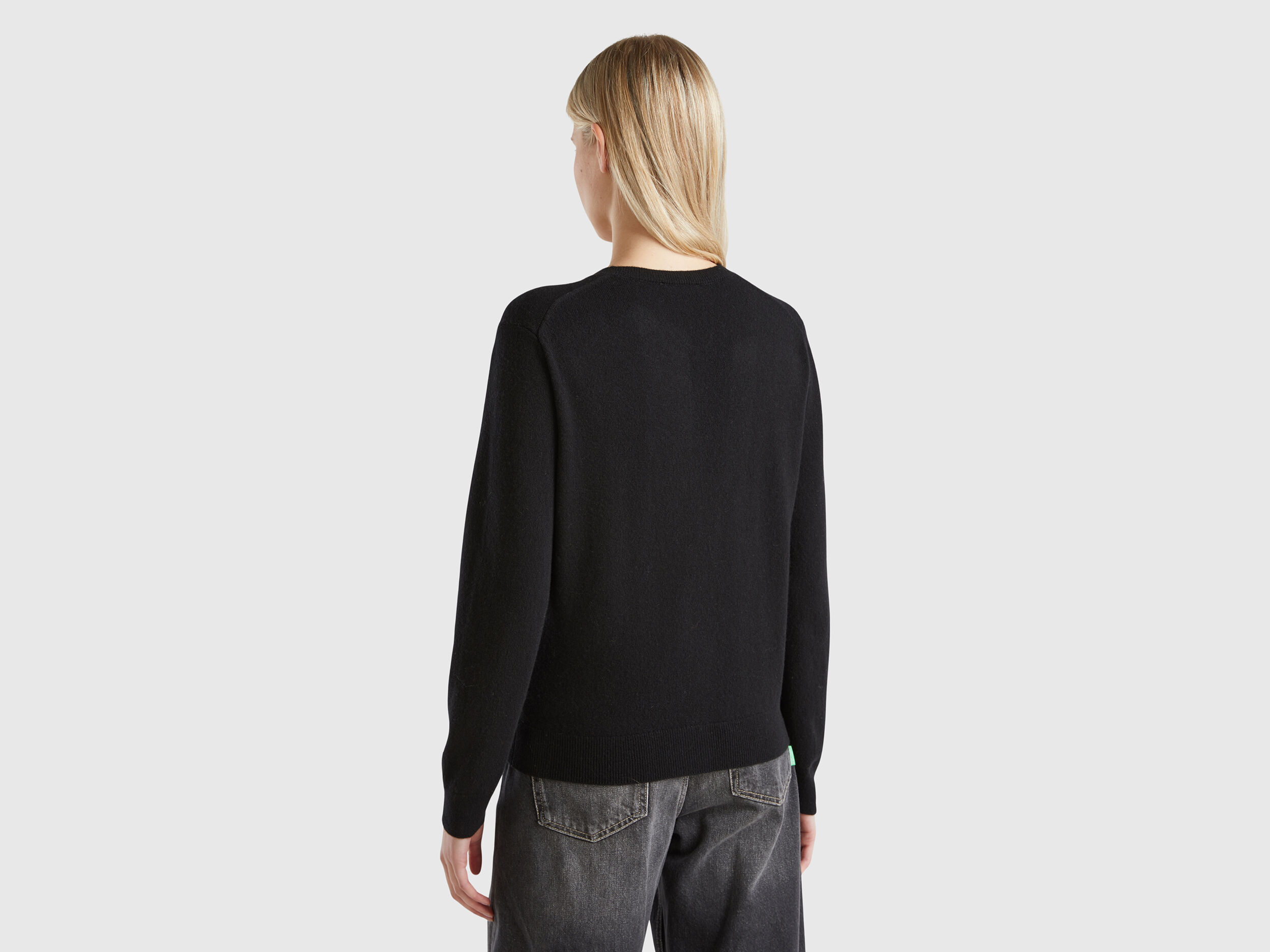 Benetton cashmere cardigan clearance