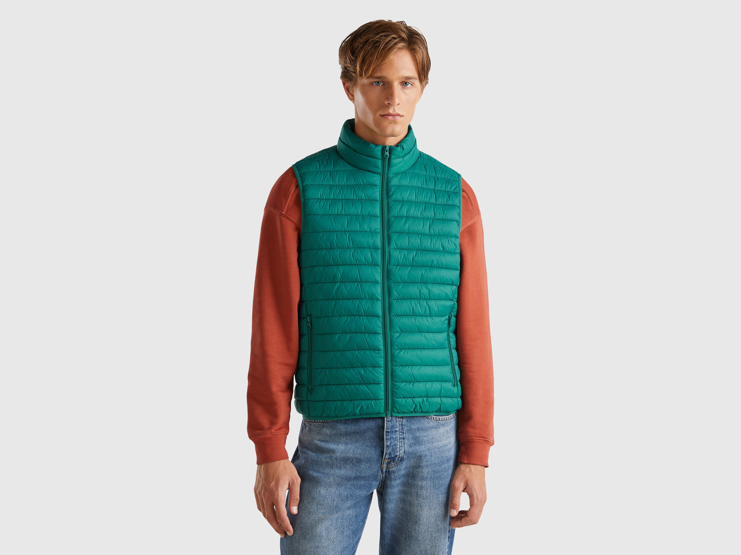 Jacket sleeveless men's store