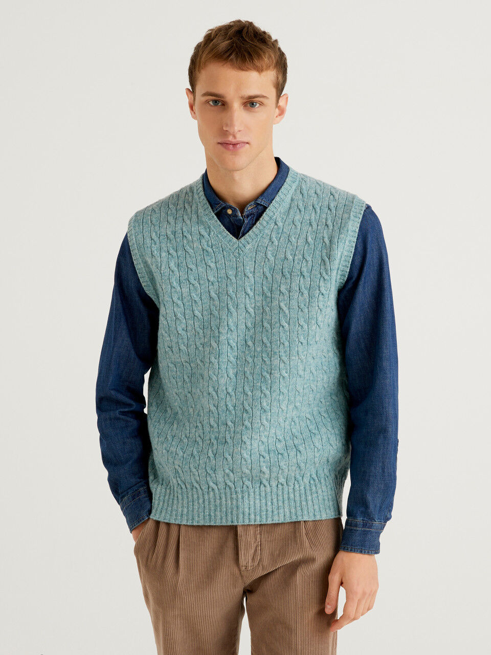 Chalecos Hombre de punto Nueva Colecci n 2024 Benetton
