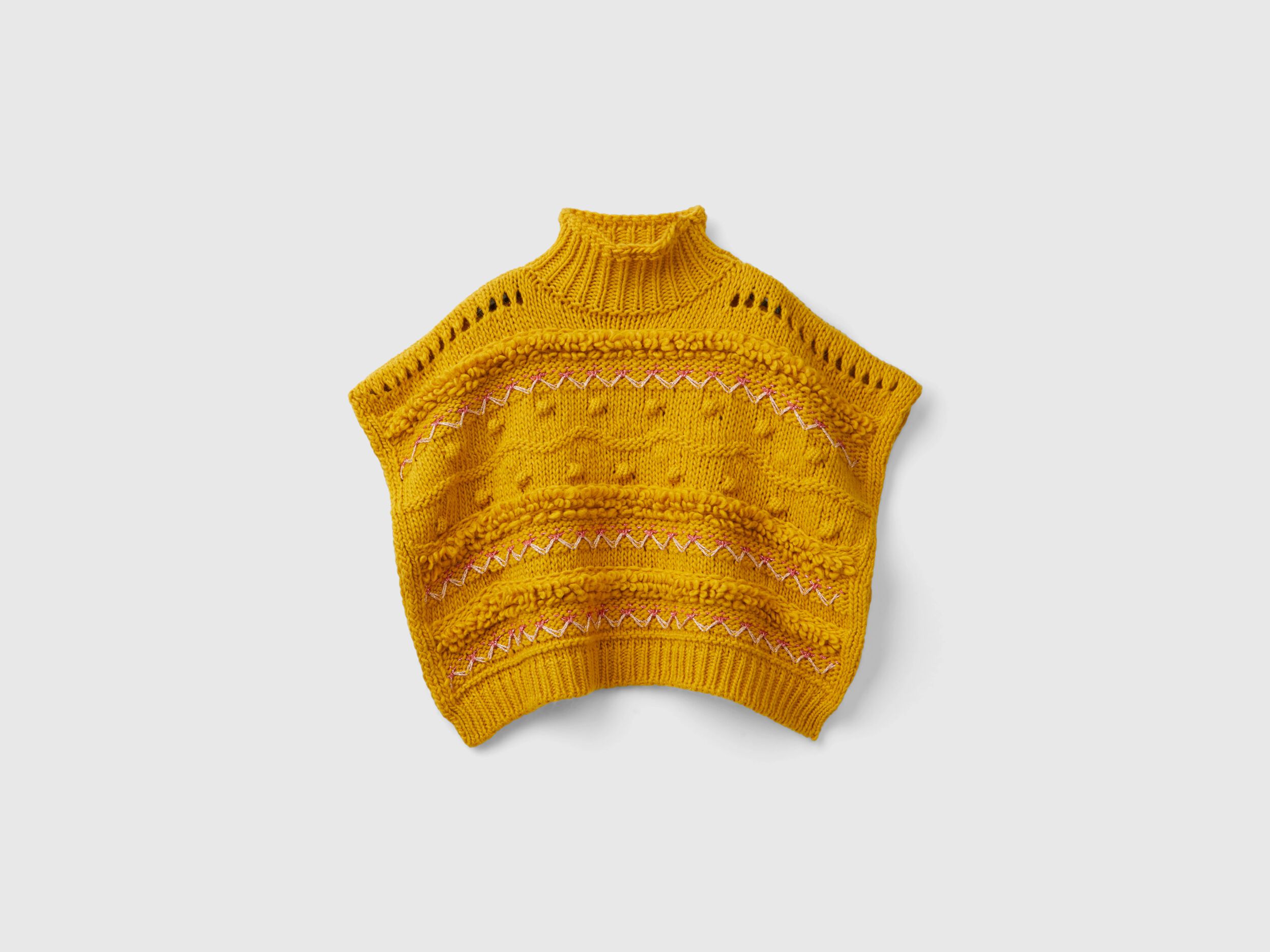 Junior Girls Sweaters and Knitwear New Collection 2024 Benetton