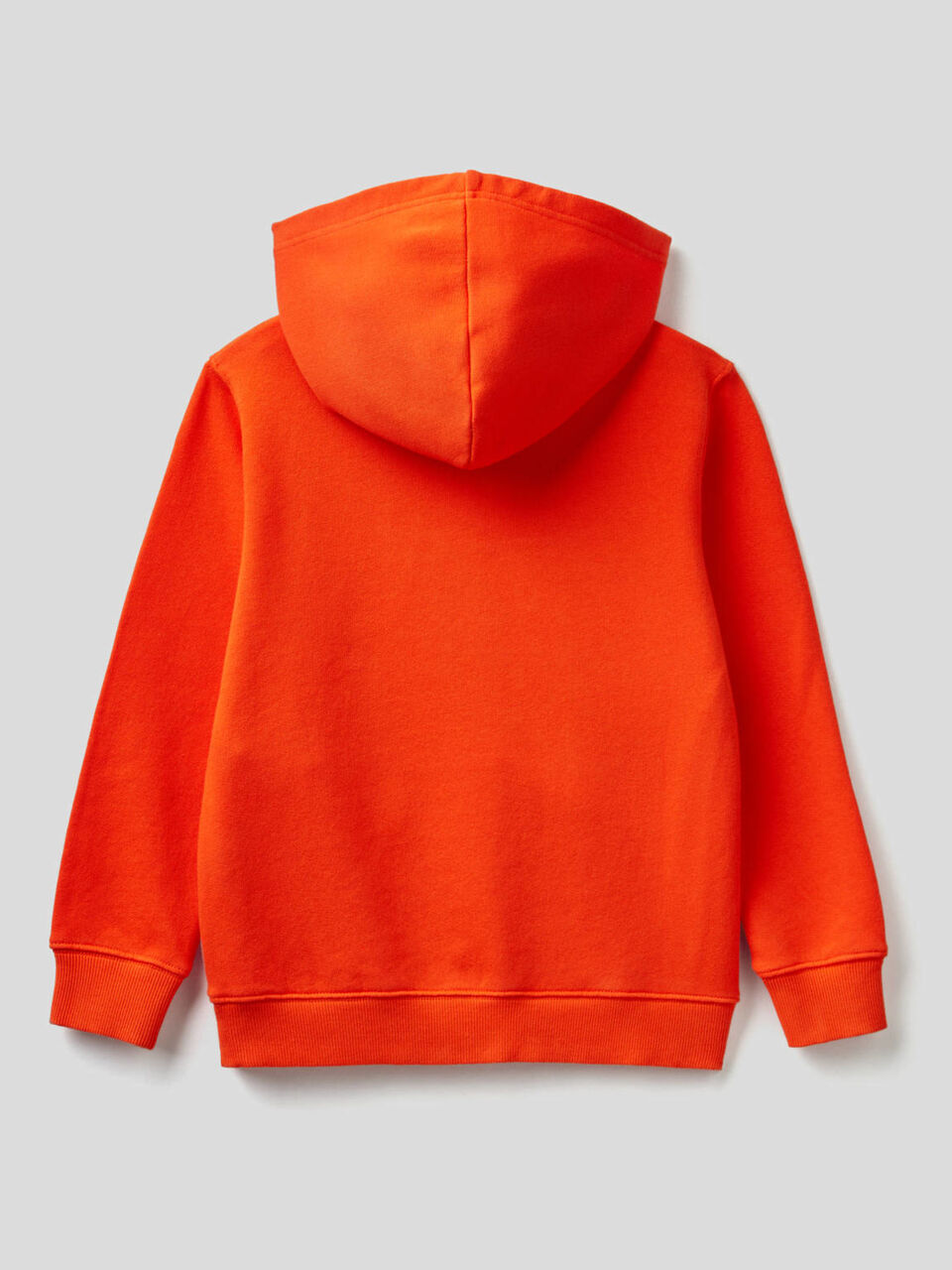 Sudadera de 100 % algodón con maxiestampado image number 2