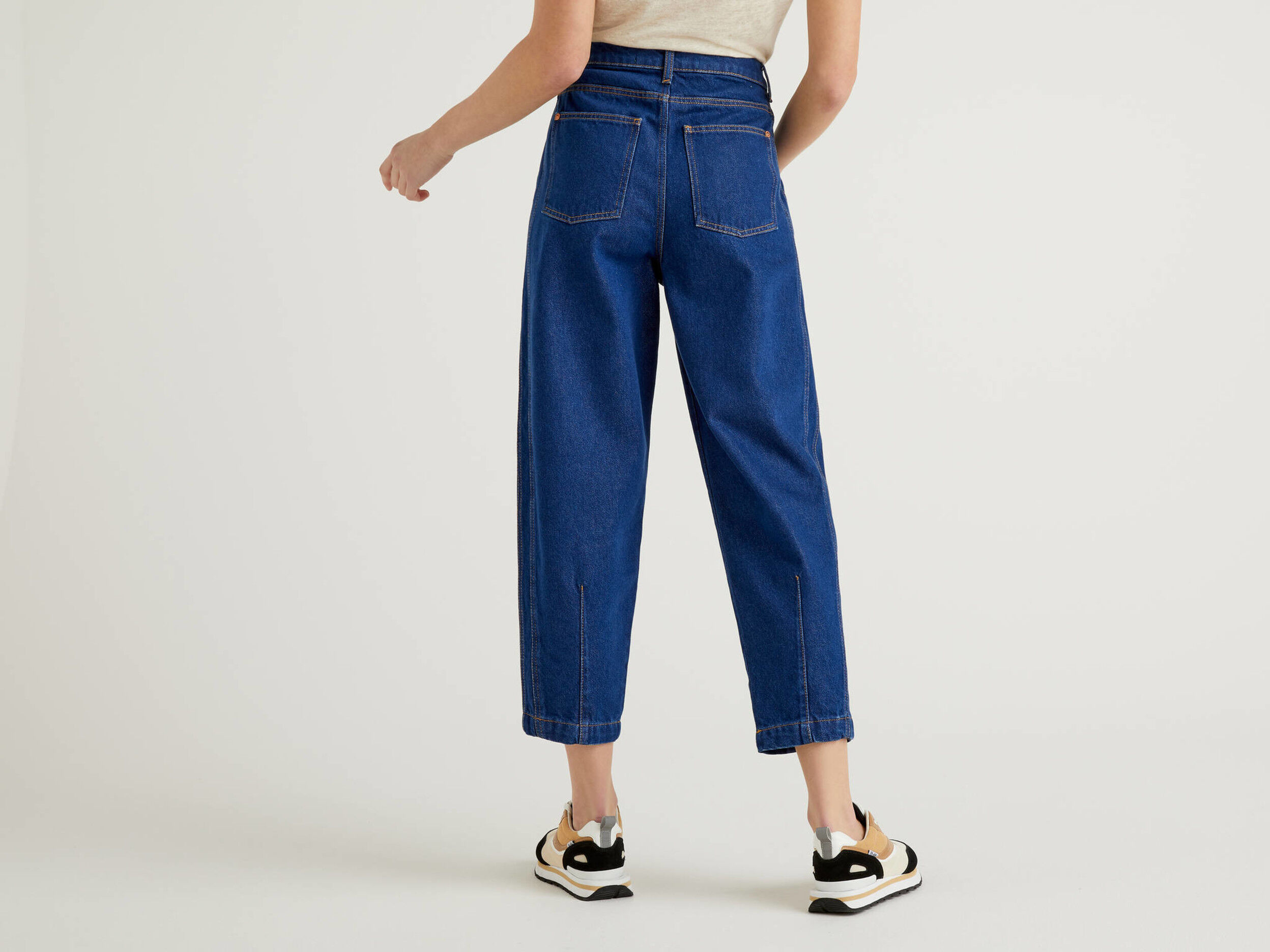 benetton jeans carrot fit