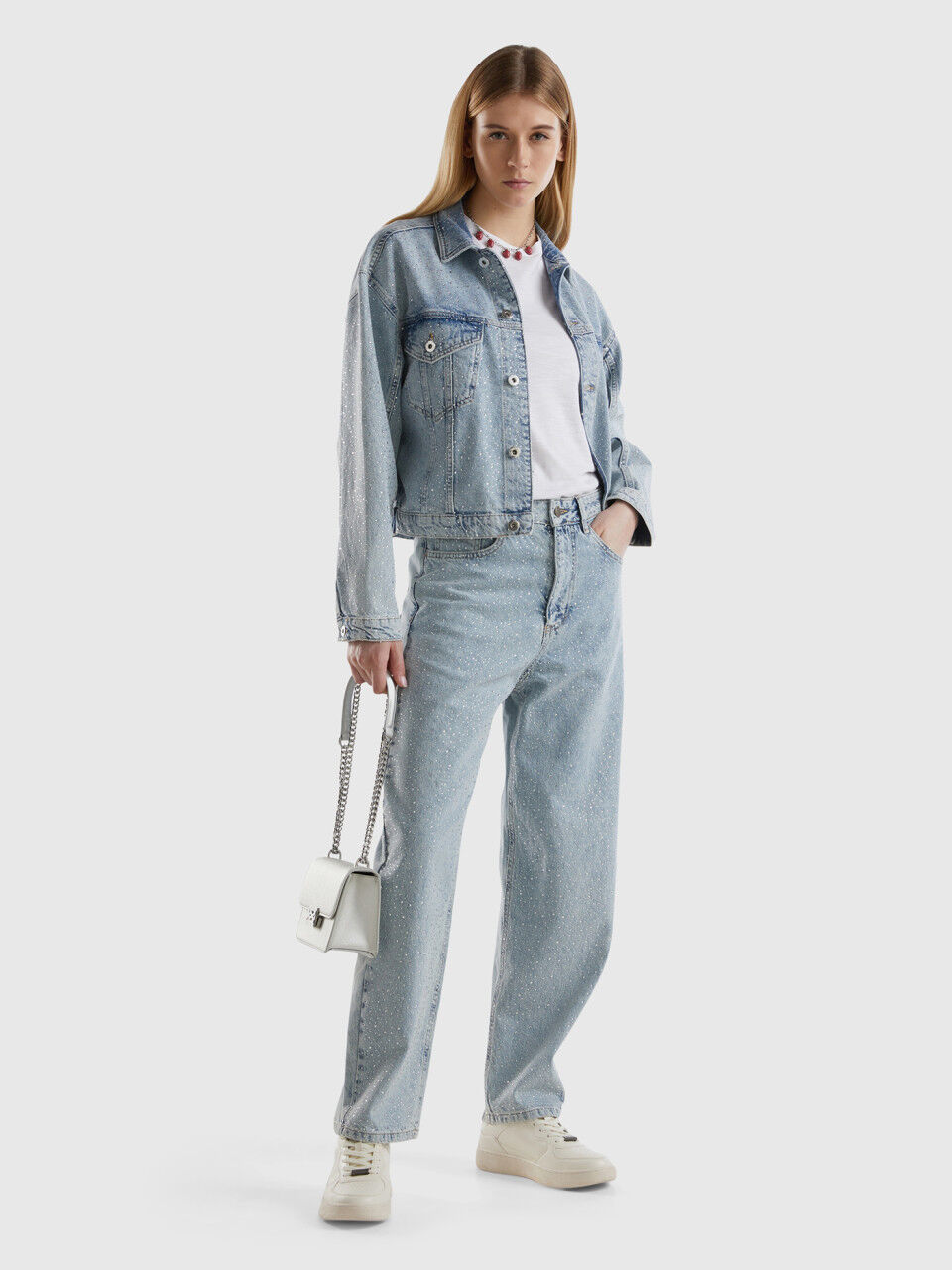 Jean 2025 benetton femme