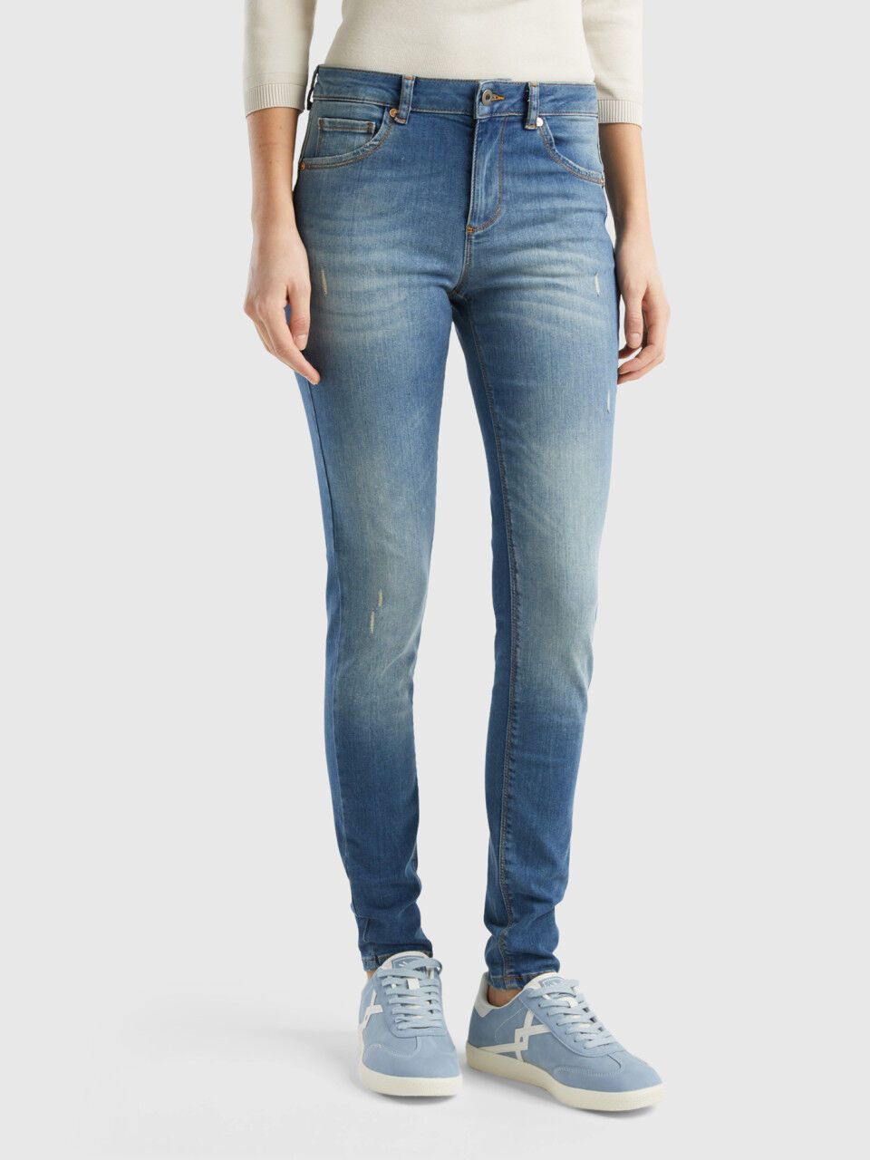 Jeans skinny benetton outlet