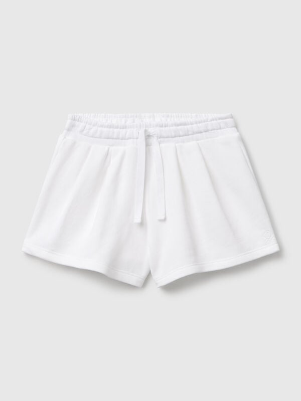 Cotton fleece shorts Junior Girl
