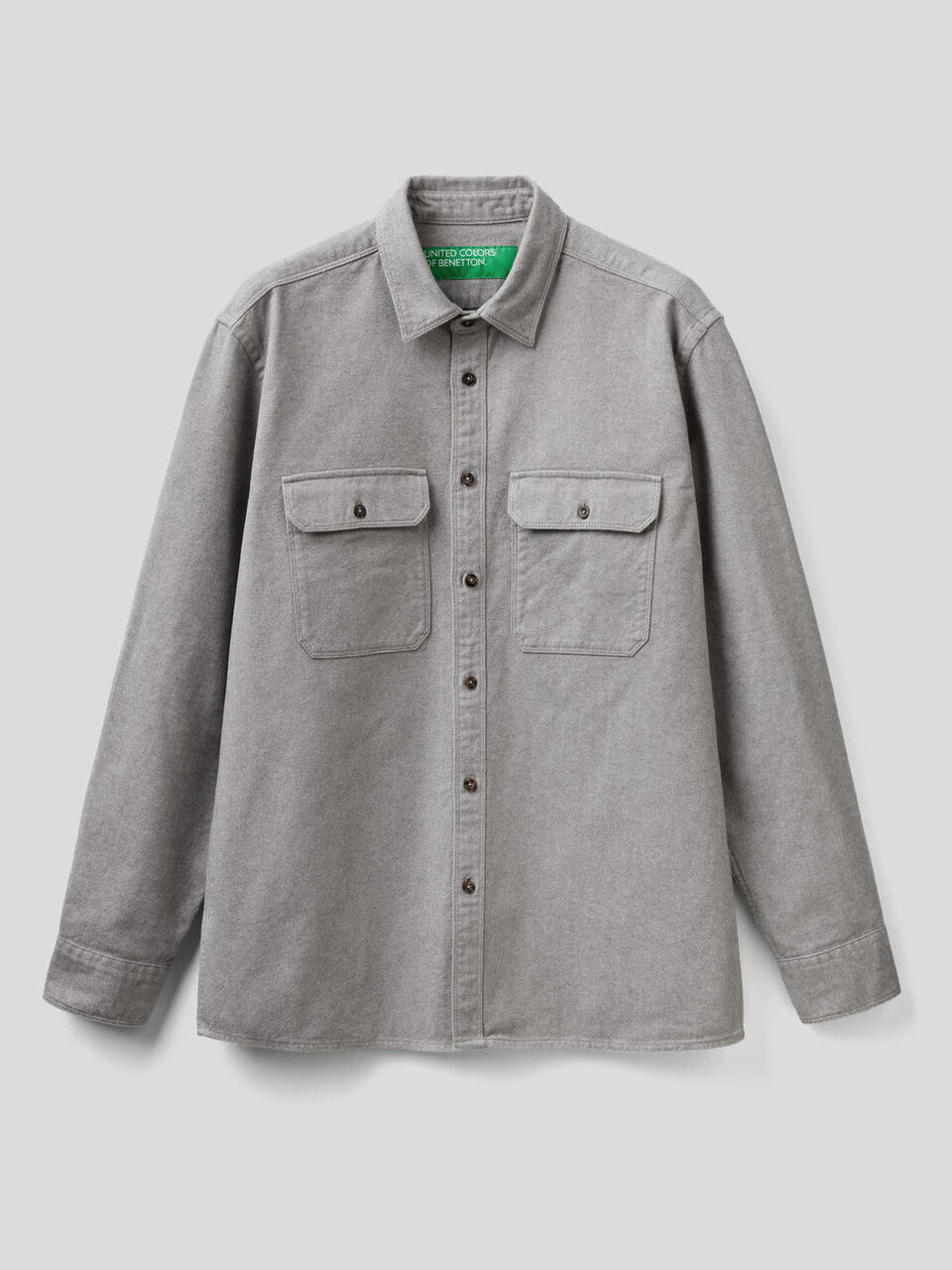 100% cotton flannel shirt image number 1