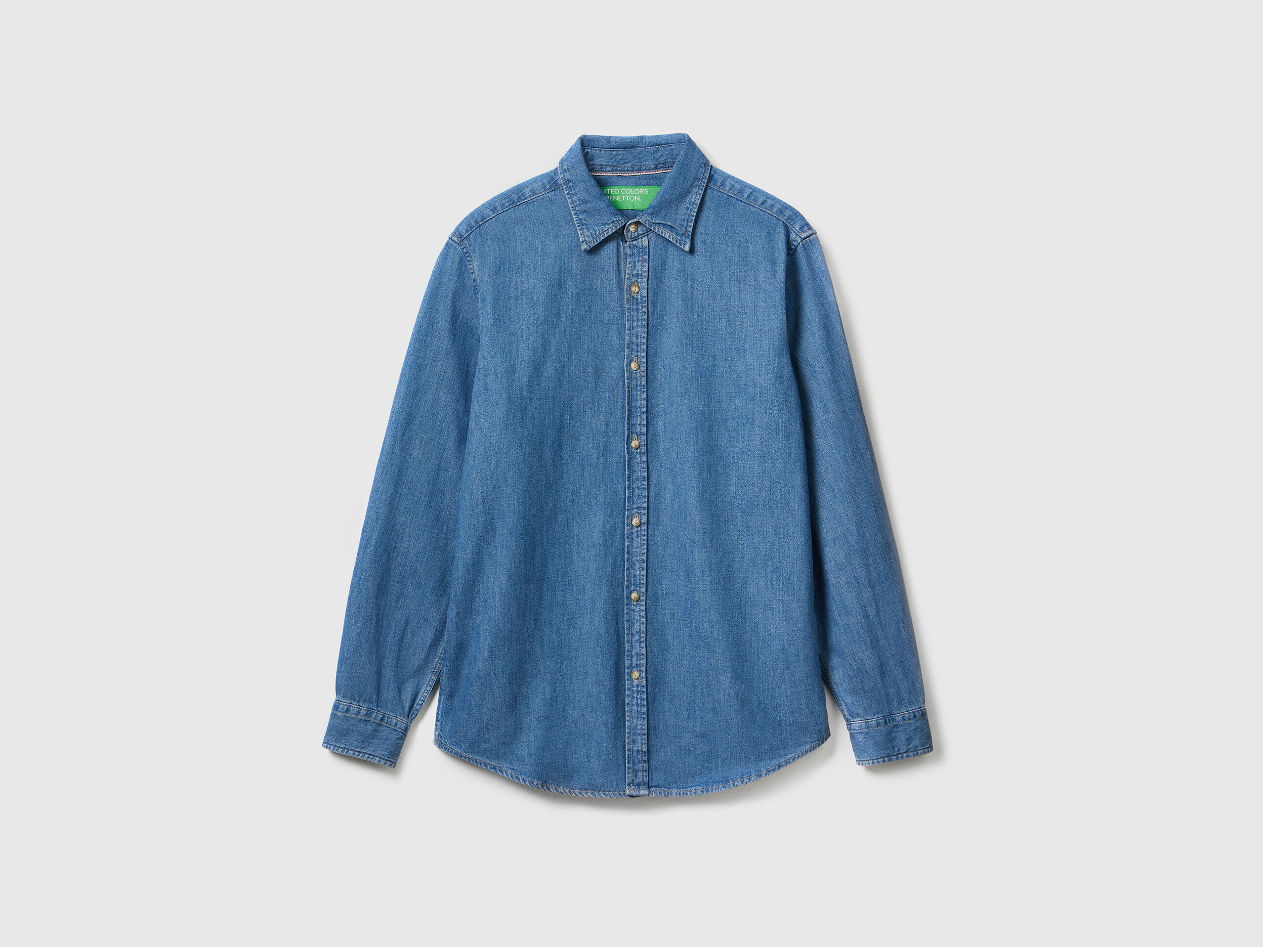 Benetton denim shop shirt