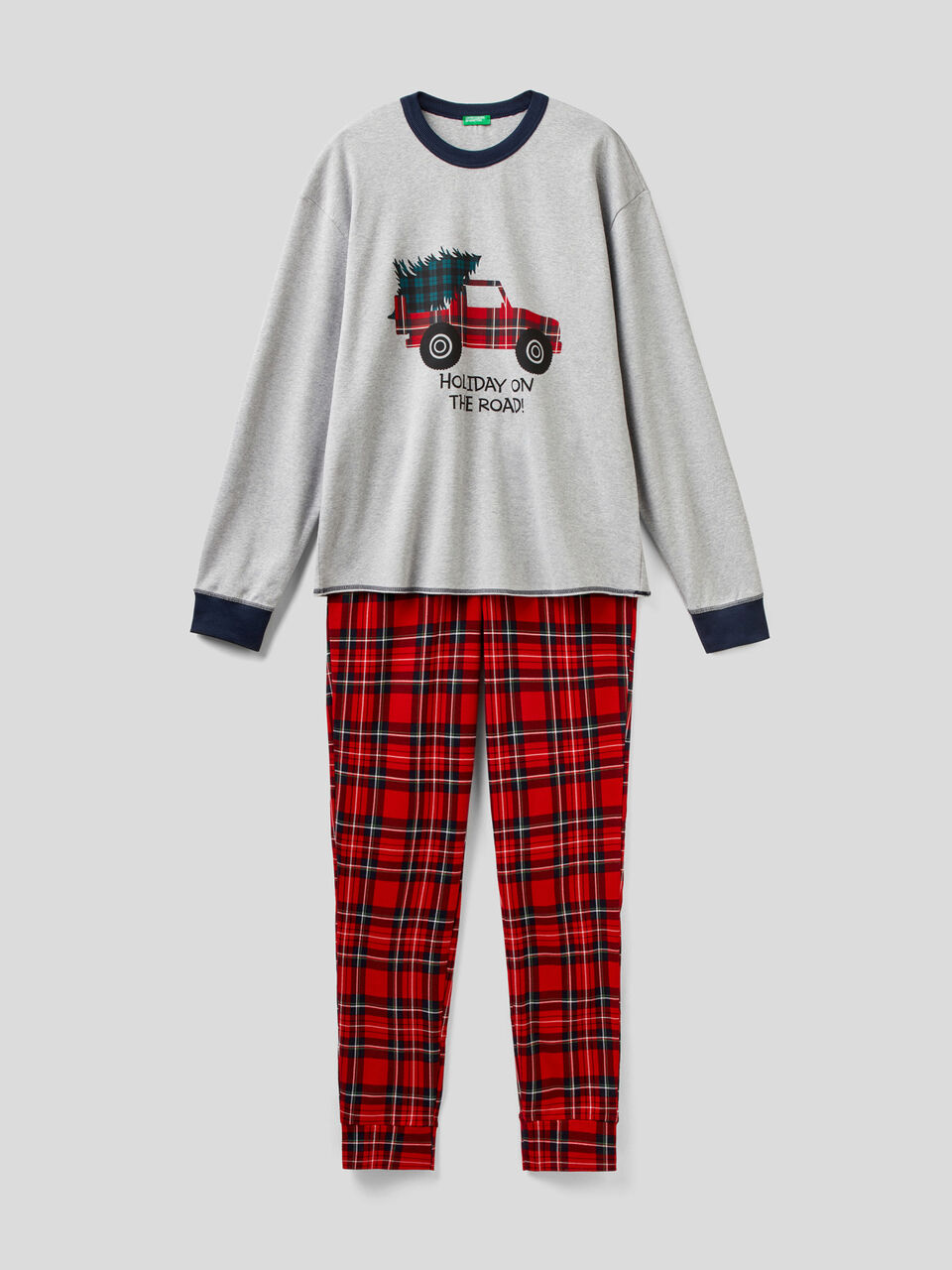 Christmas pyjamas in 100% cotton image number 1