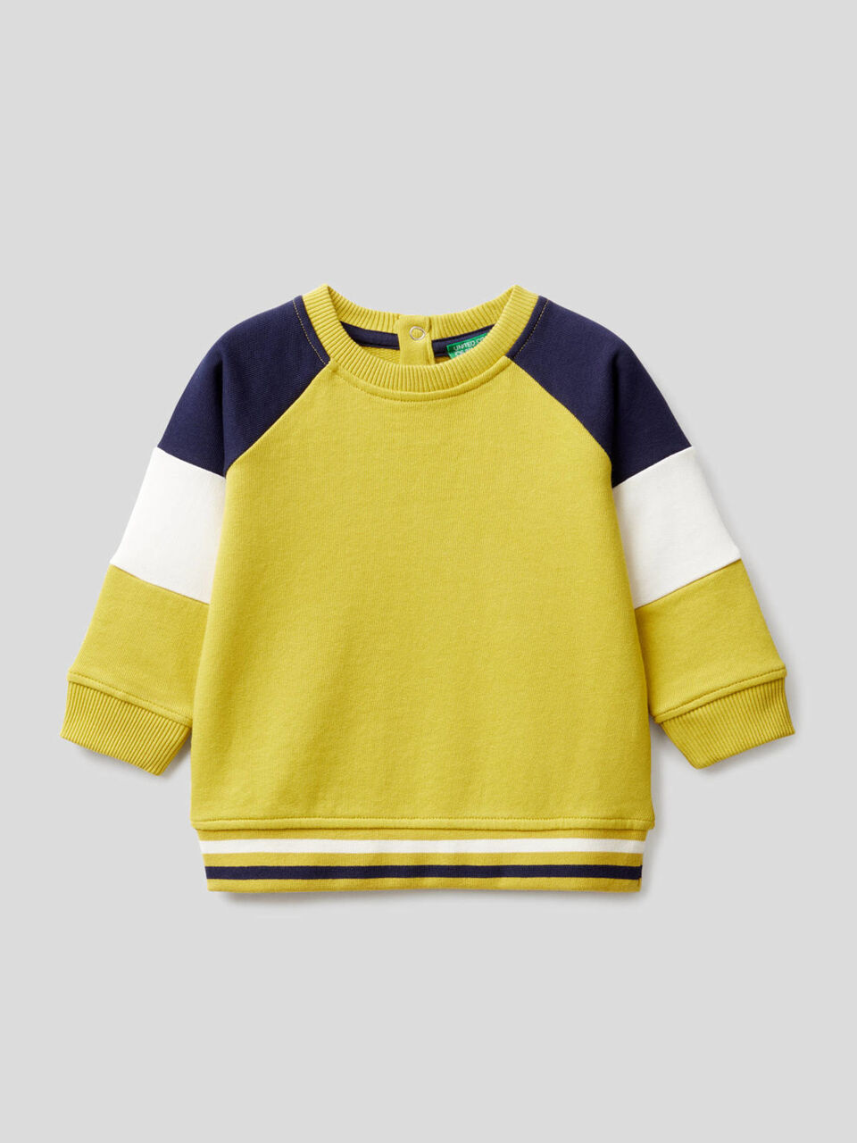 Sudadera con manga color block image number 1