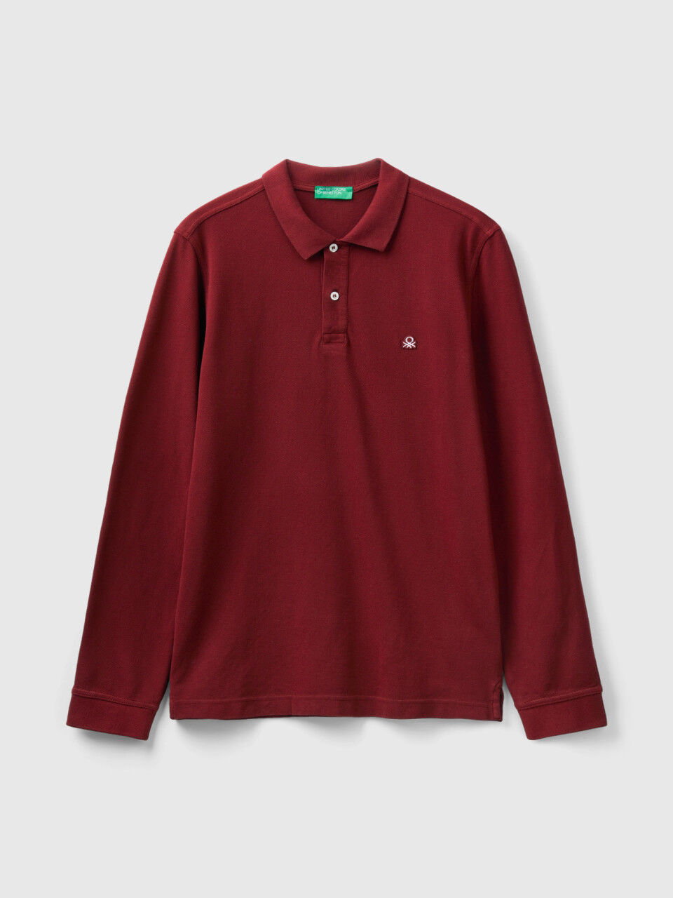 Polo benetton manica lunga on sale