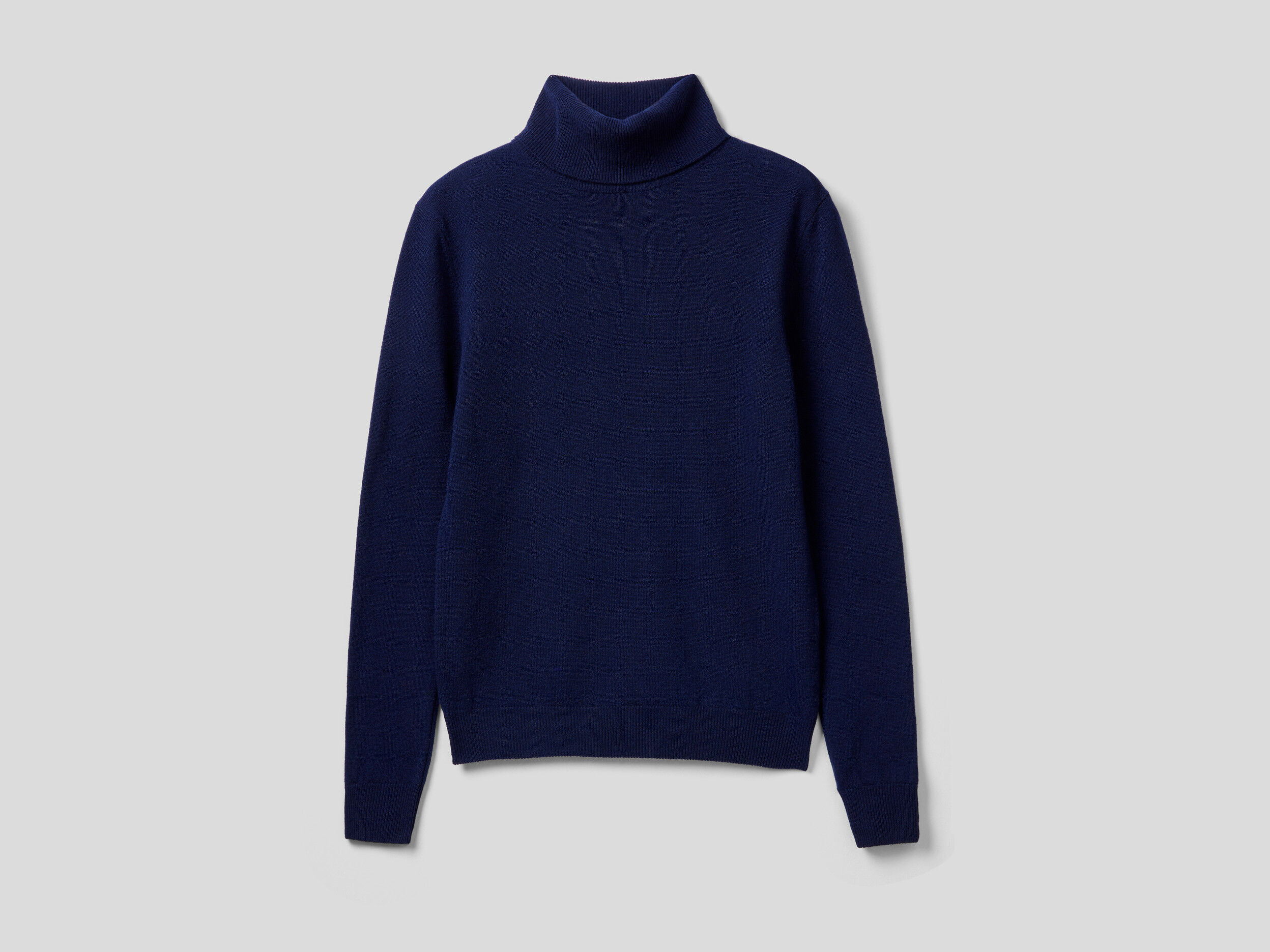navy blue mock turtleneck sweater