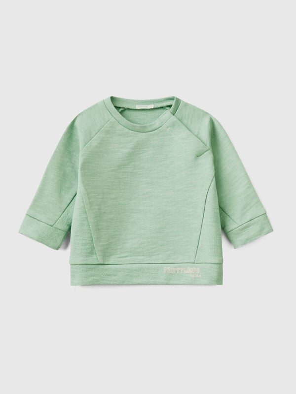 Lightweight 100% cotton sweatshirt New Born (0-18 months)