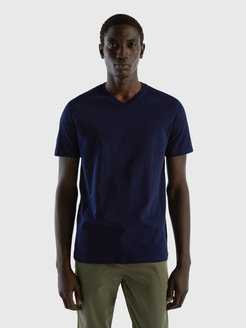 T-shirt in long fiber cotton