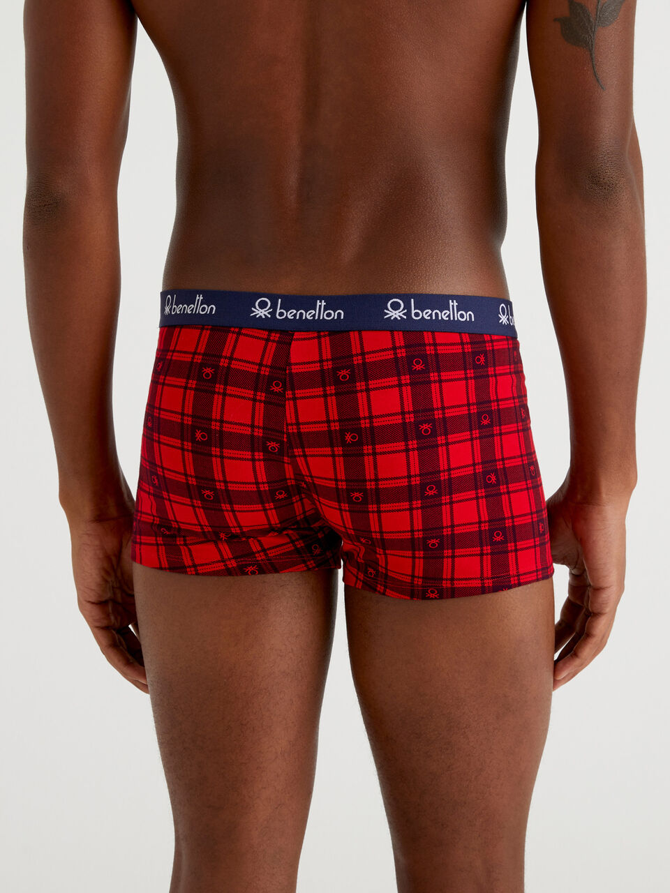 Benetton boxers in stretch organic cotton - 3op82x00o_252