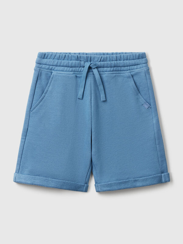 Bermudas de felpa de puro algodón Niño