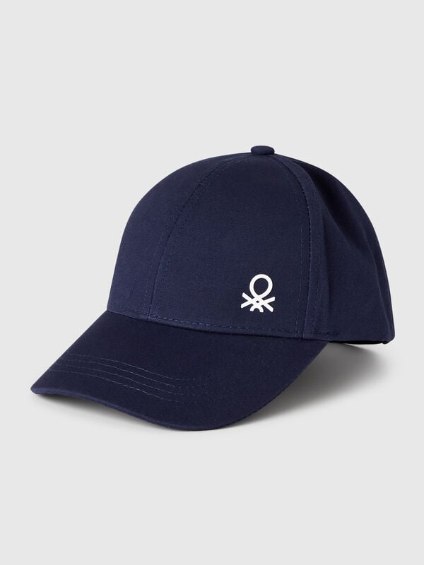 Gorra de algodón con logo Niño
