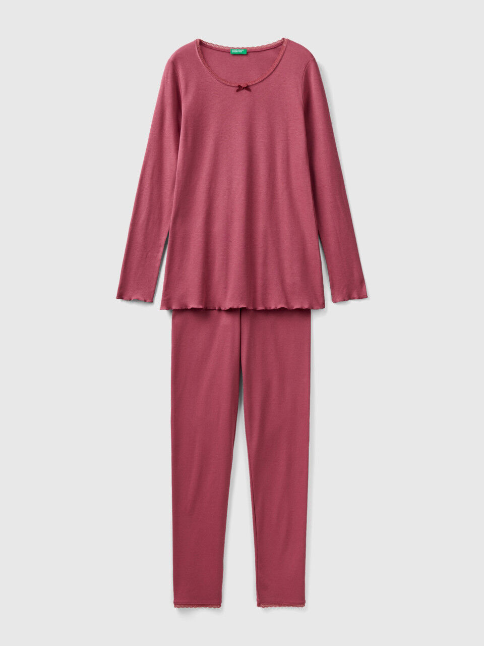 Pijama de Mujer a Juego Colecci n Undercolors 2024 Benetton