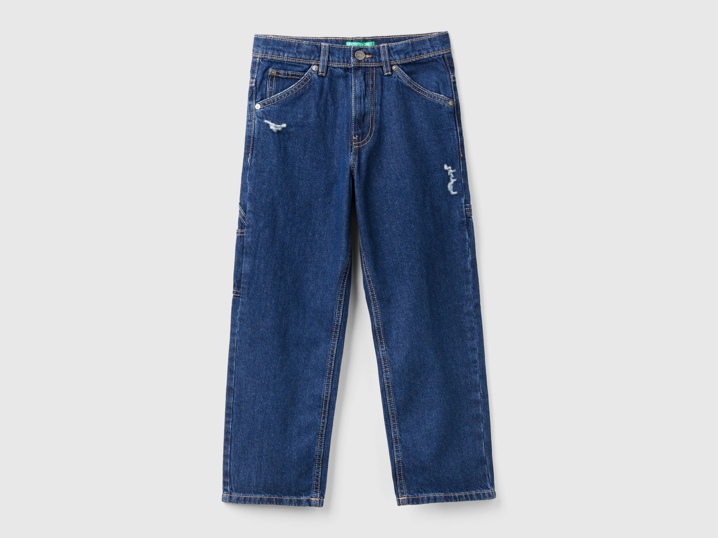 注目 Worker Benetton | Blue - jeans style パンツ