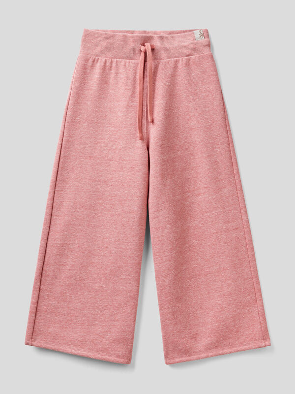 Palazzo trousers in recycled fabric Junior Girl