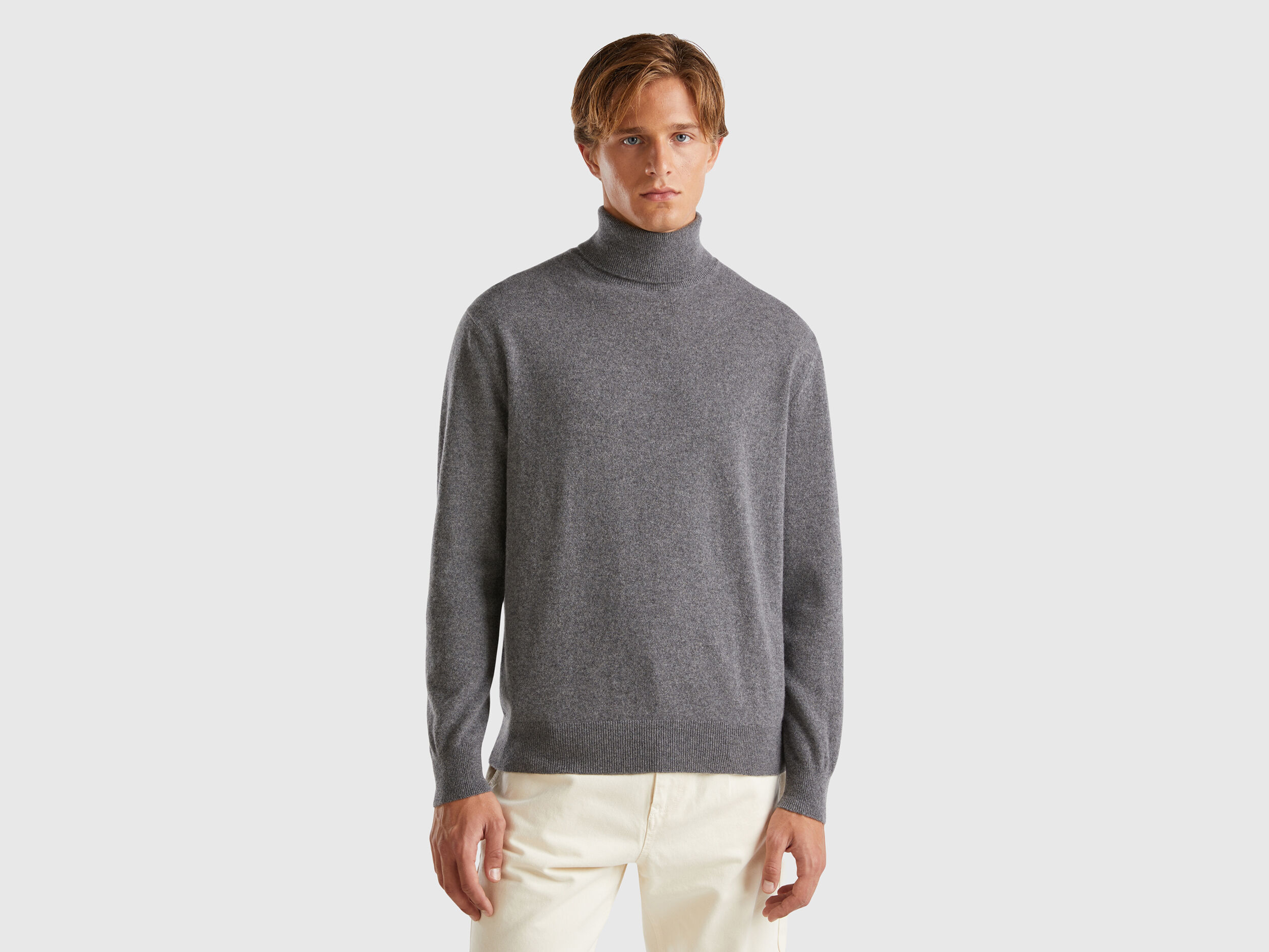 Men s Iconic Cashmere Knitwear Collection 2024 Benetton