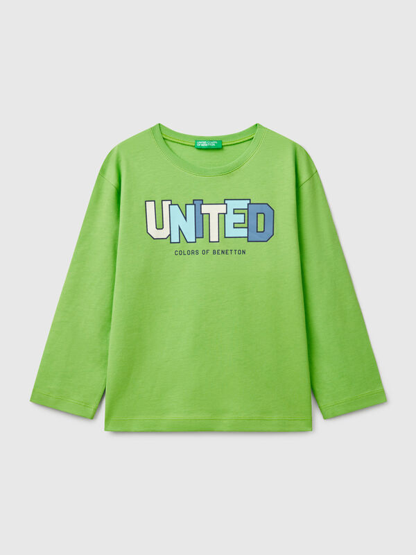 Camiseta de manga larga de algodón  Niño