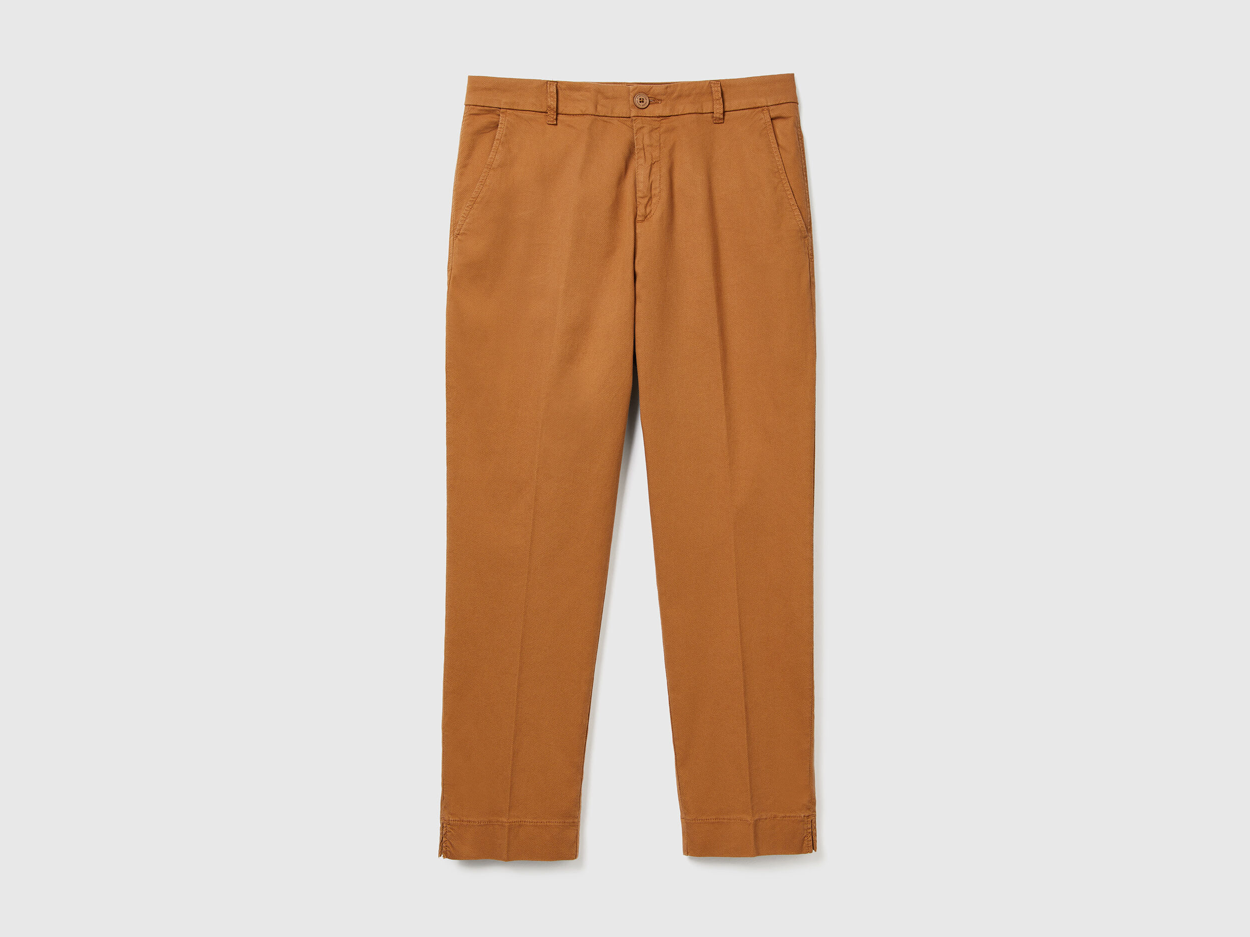 Buy HERE&NOW Men Grey Slim Fit Solid Cropped Chinos - Trousers for Men  5590708 | Myntra