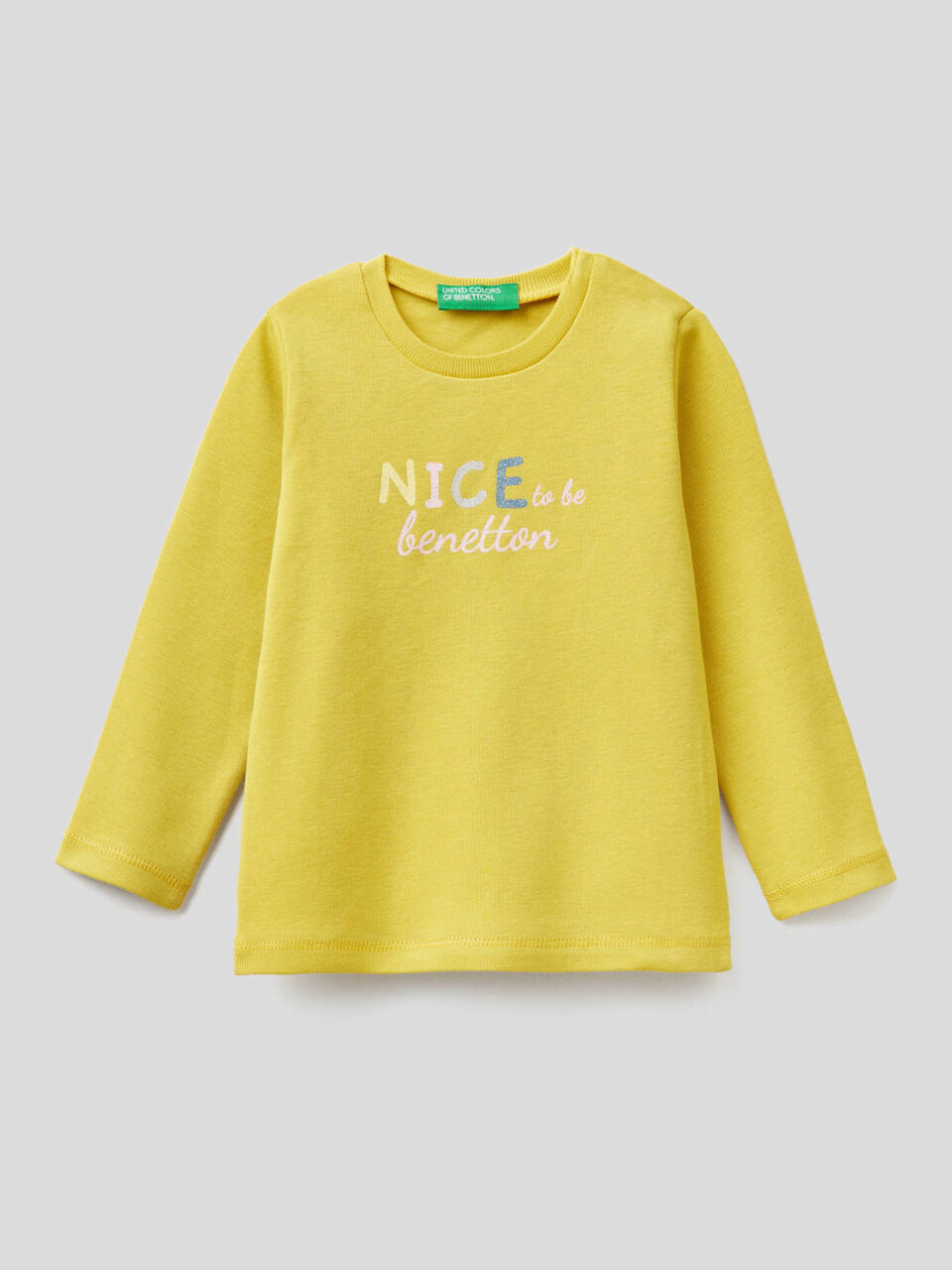 Long sleeve 100% organic cotton t-shirt image number 1