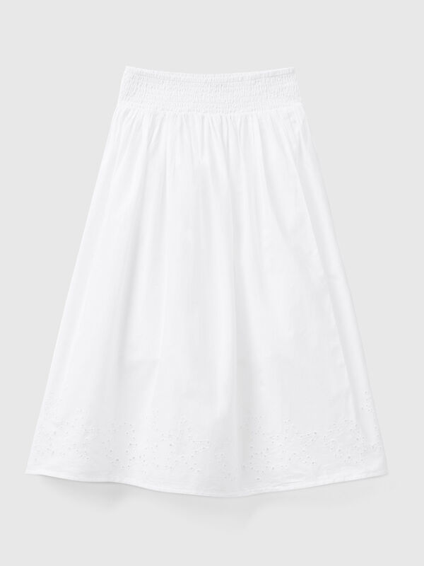 Midi skirt with embroidery Junior Girl