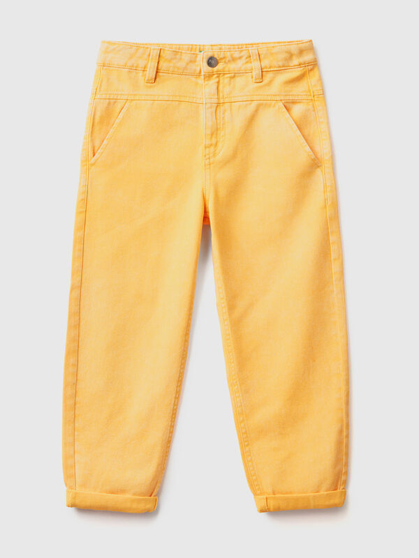 Loose fit trousers in cotton Junior Boy