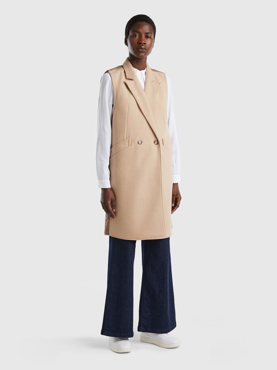 Benetton coat sale best sale
