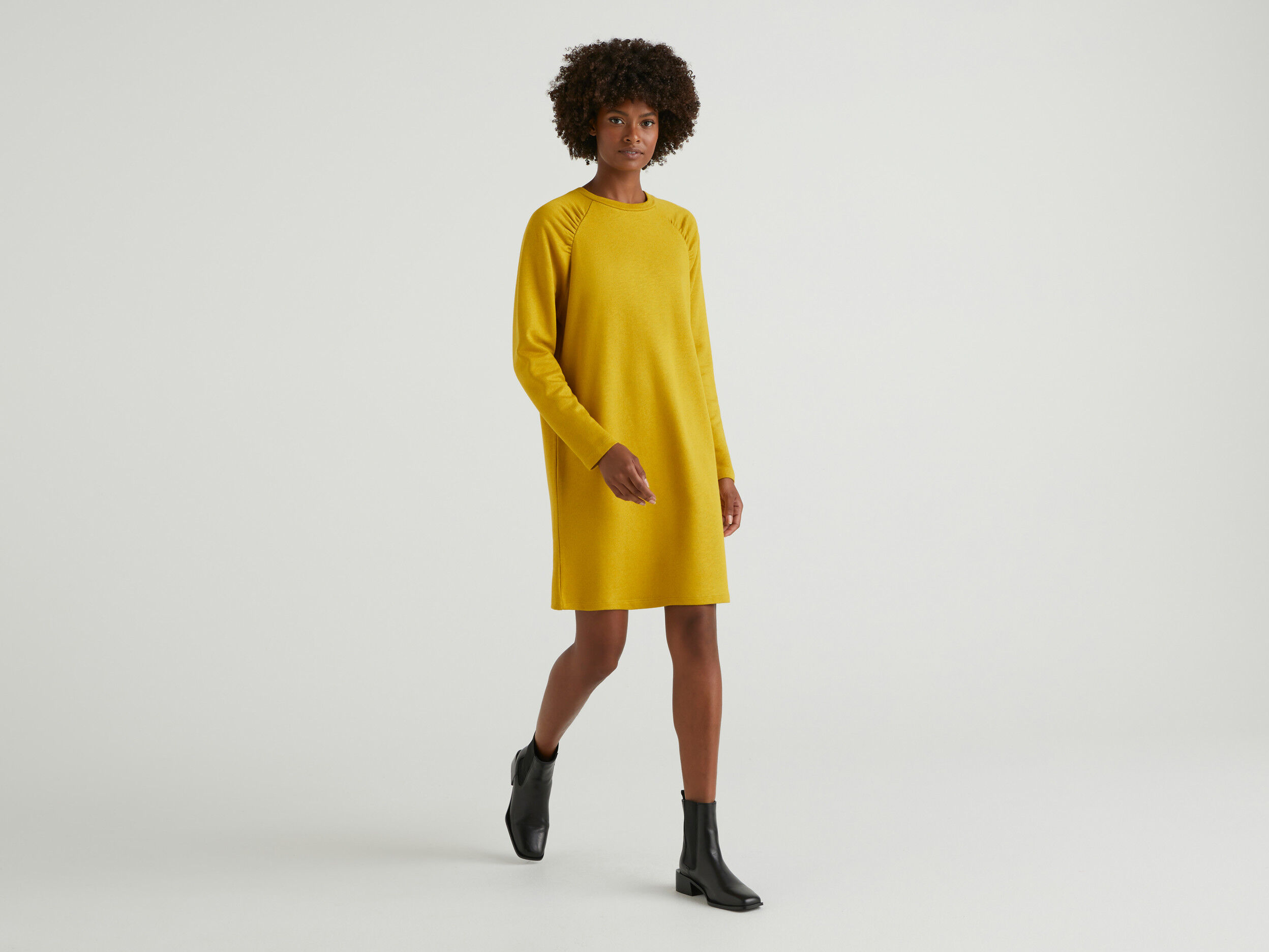 Benetton sweater 2025 dress
