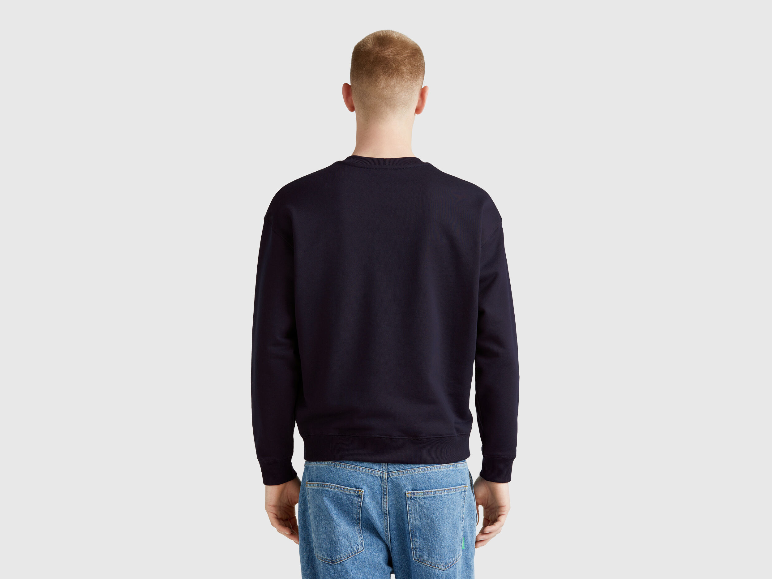 BONELESS Essential LOGO Embroidery Turtleneck Sweater