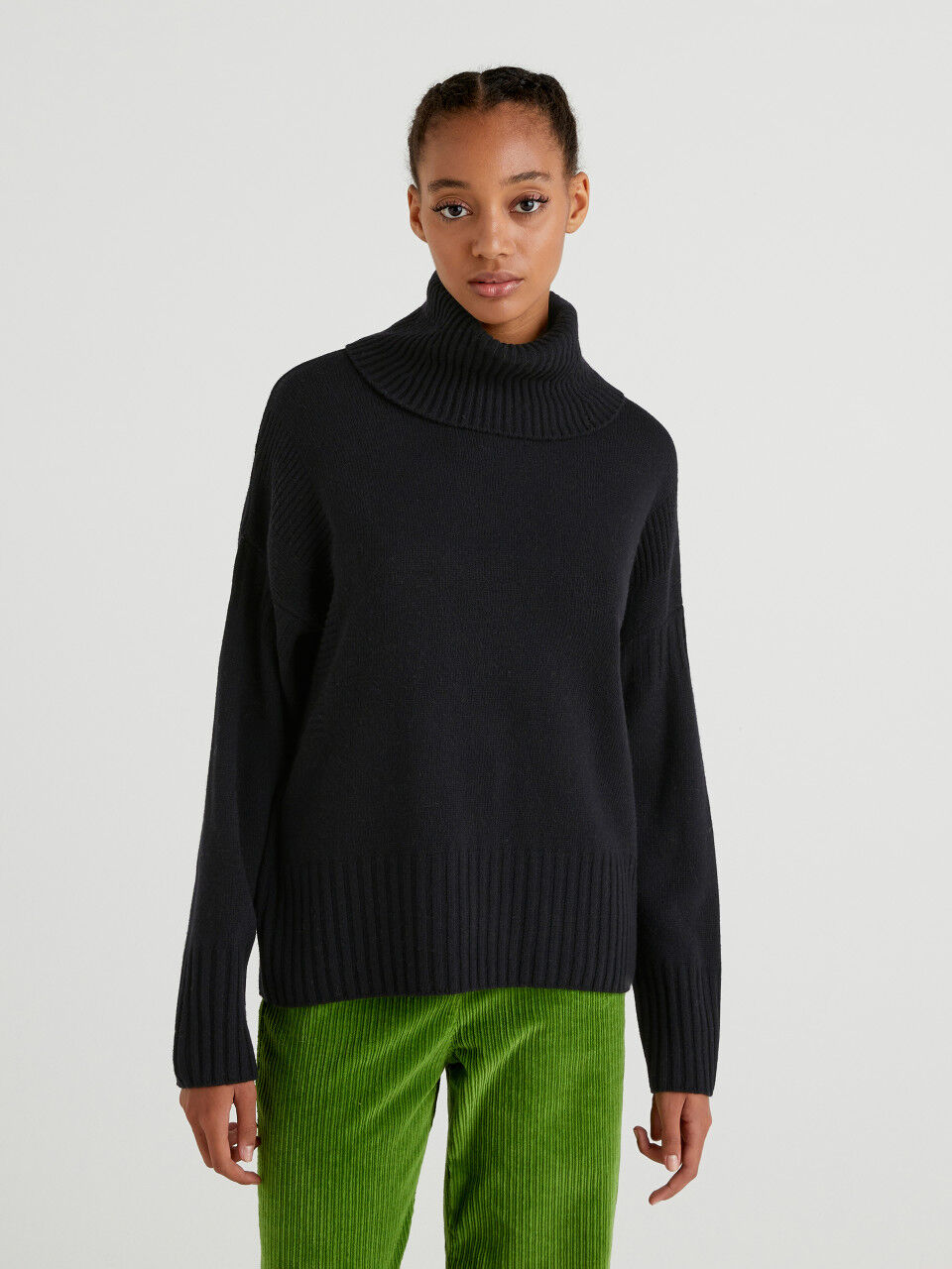 Women's High Neck Sweaters New Collection 2023 | Benetton