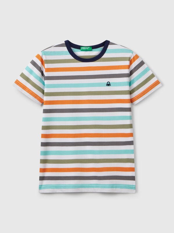 Camiseta rayas 100% algodón Niño