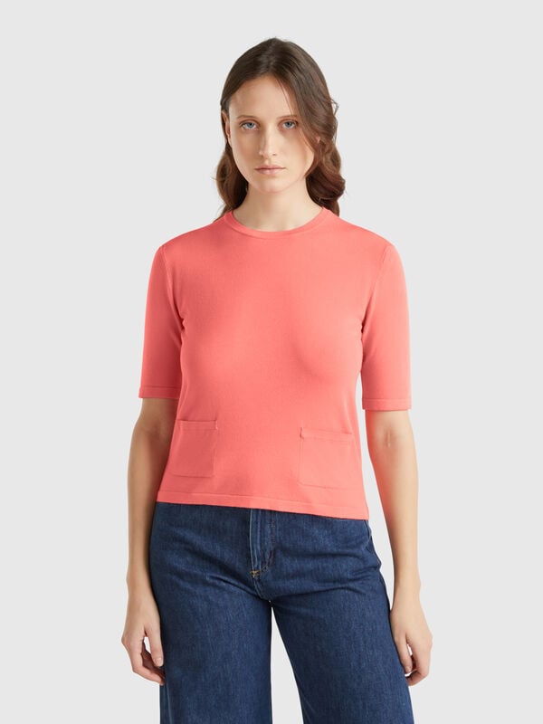 Short sleeve sweater Women