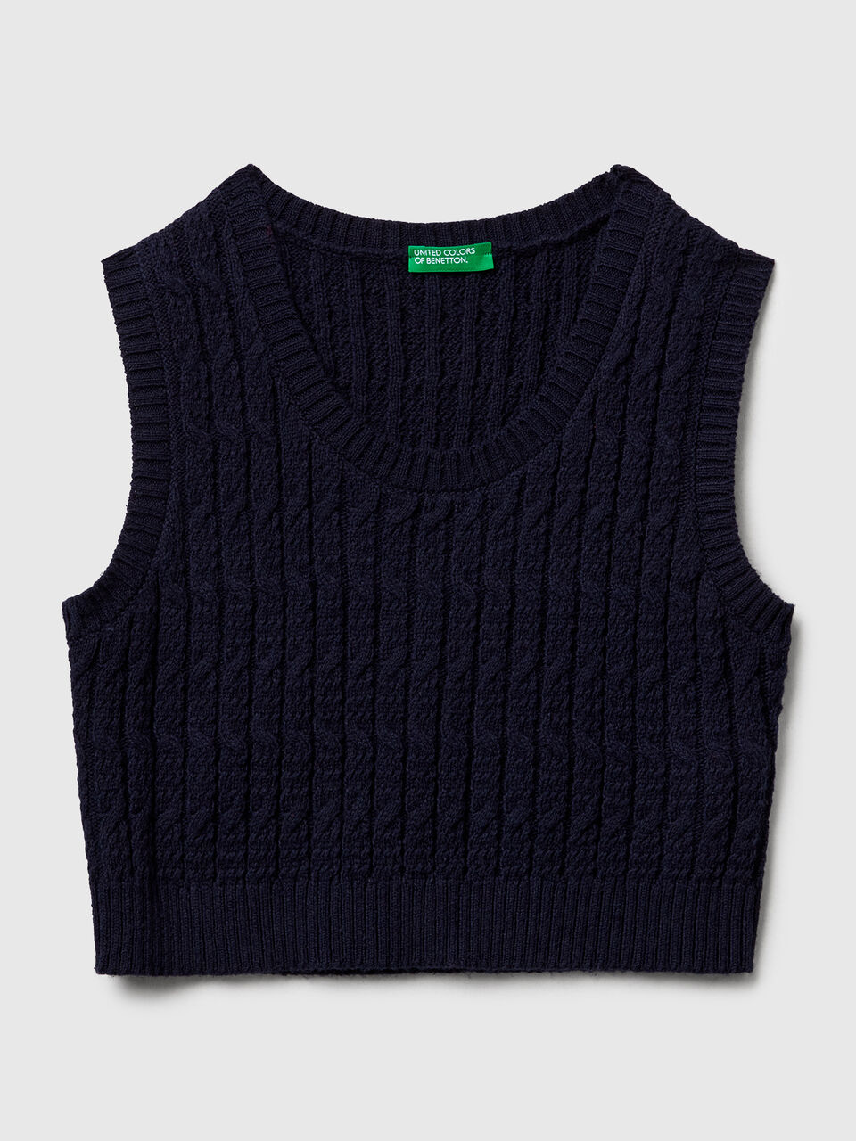 SLEEVELESS SWEATER Niña image number 1