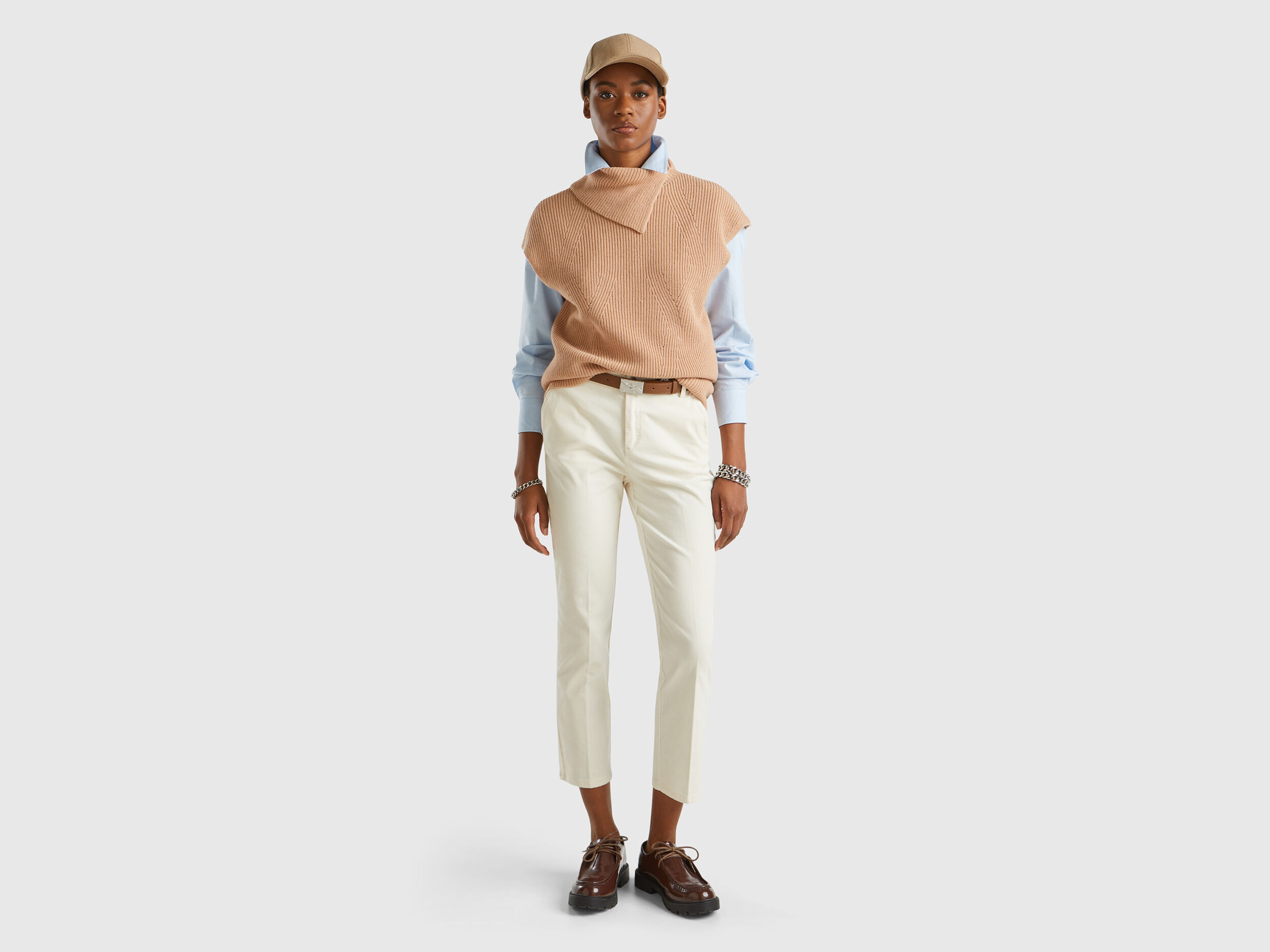 Women s Chino Trousers New Collection 2024 Benetton