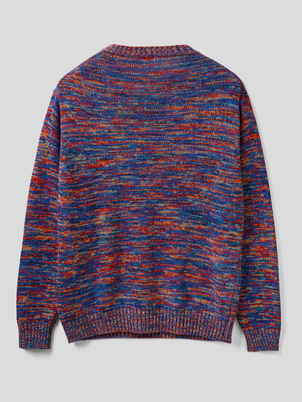 Jersey de tricot jaspeado multicolor image number 2