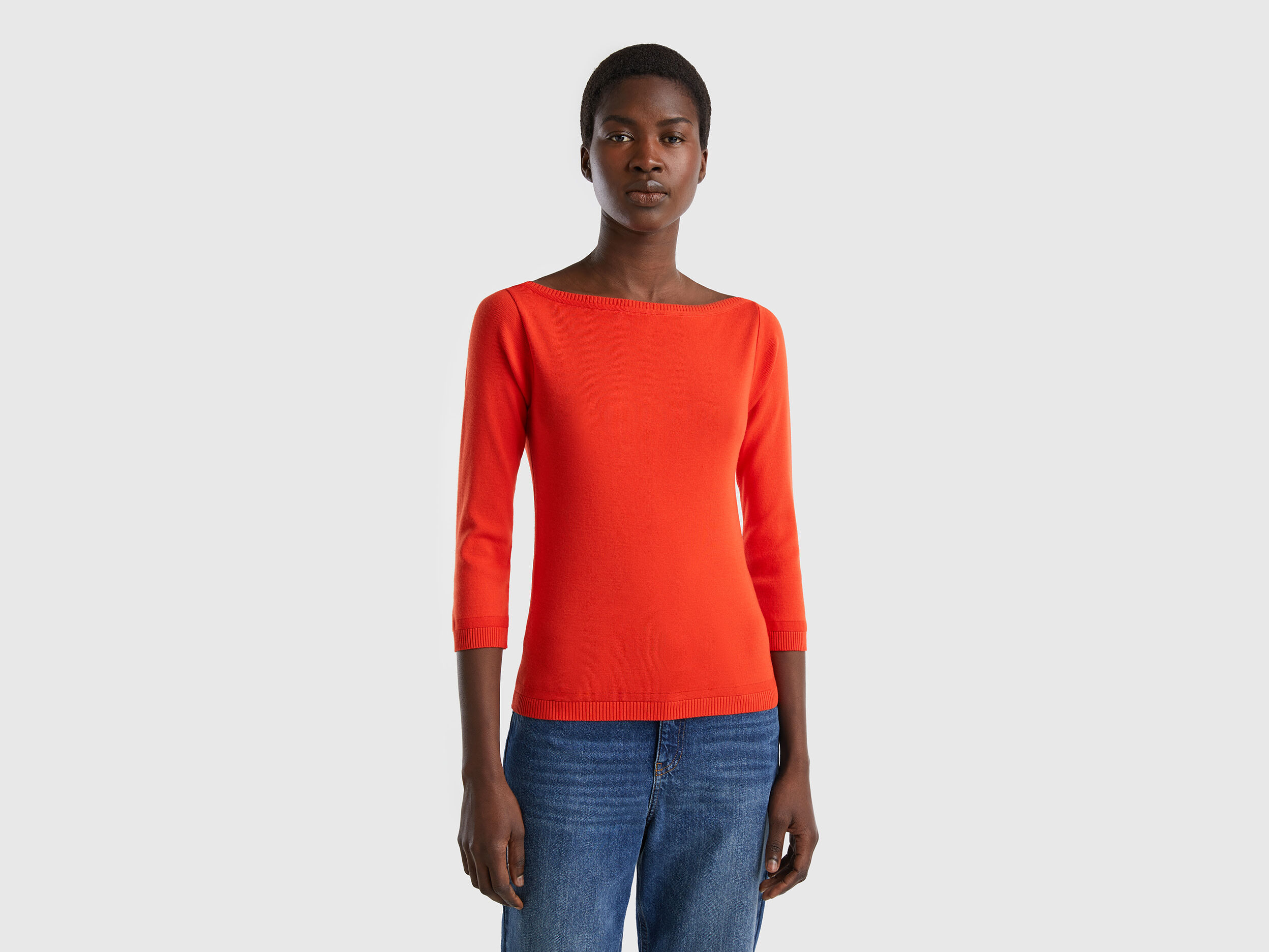 Red boat hot sale neck sweater
