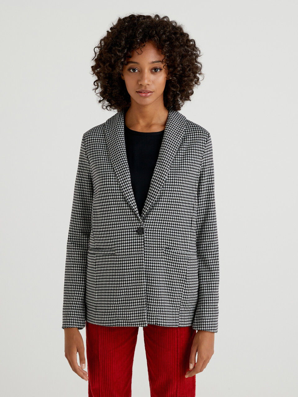 Patterned blazer shop