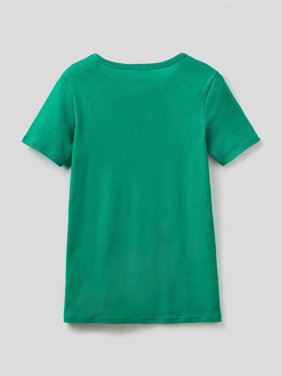 Camiseta de 100 % algodón con estampado de logotipo con glitter image number 2