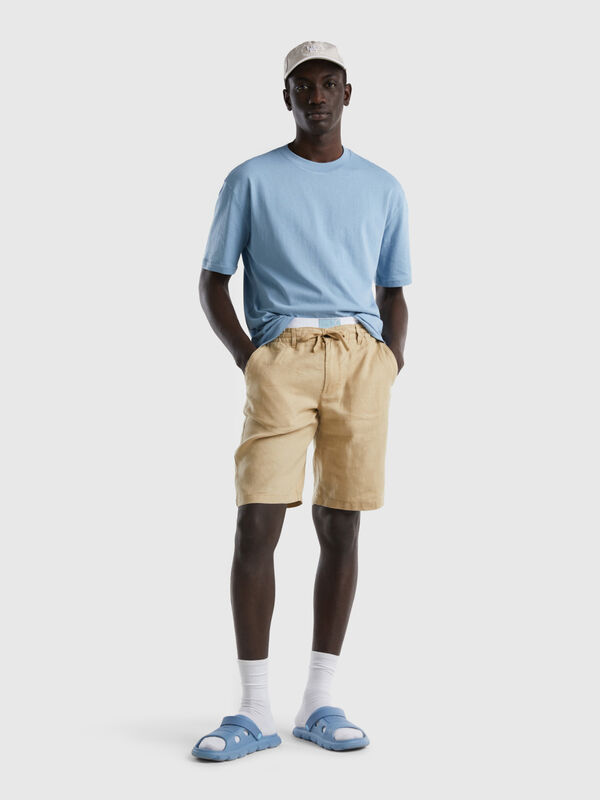 Nueva Hombre Colección Benetton Bermudas y 2024 | Shorts