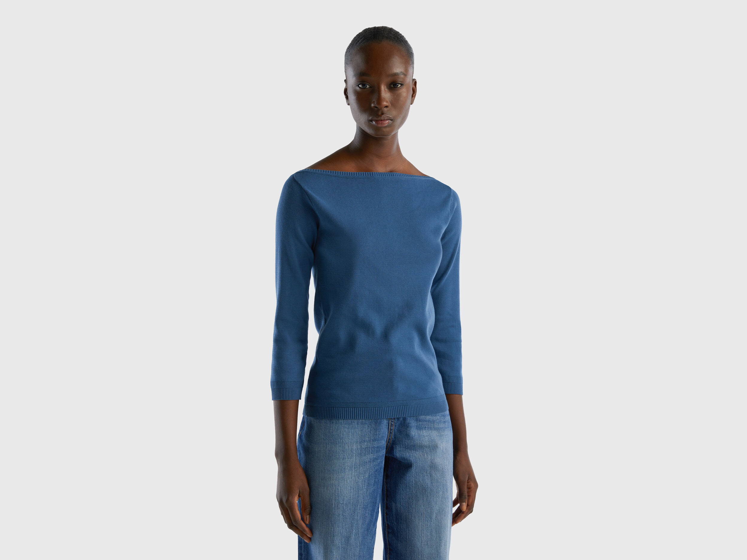 Sweater on sale boat neck