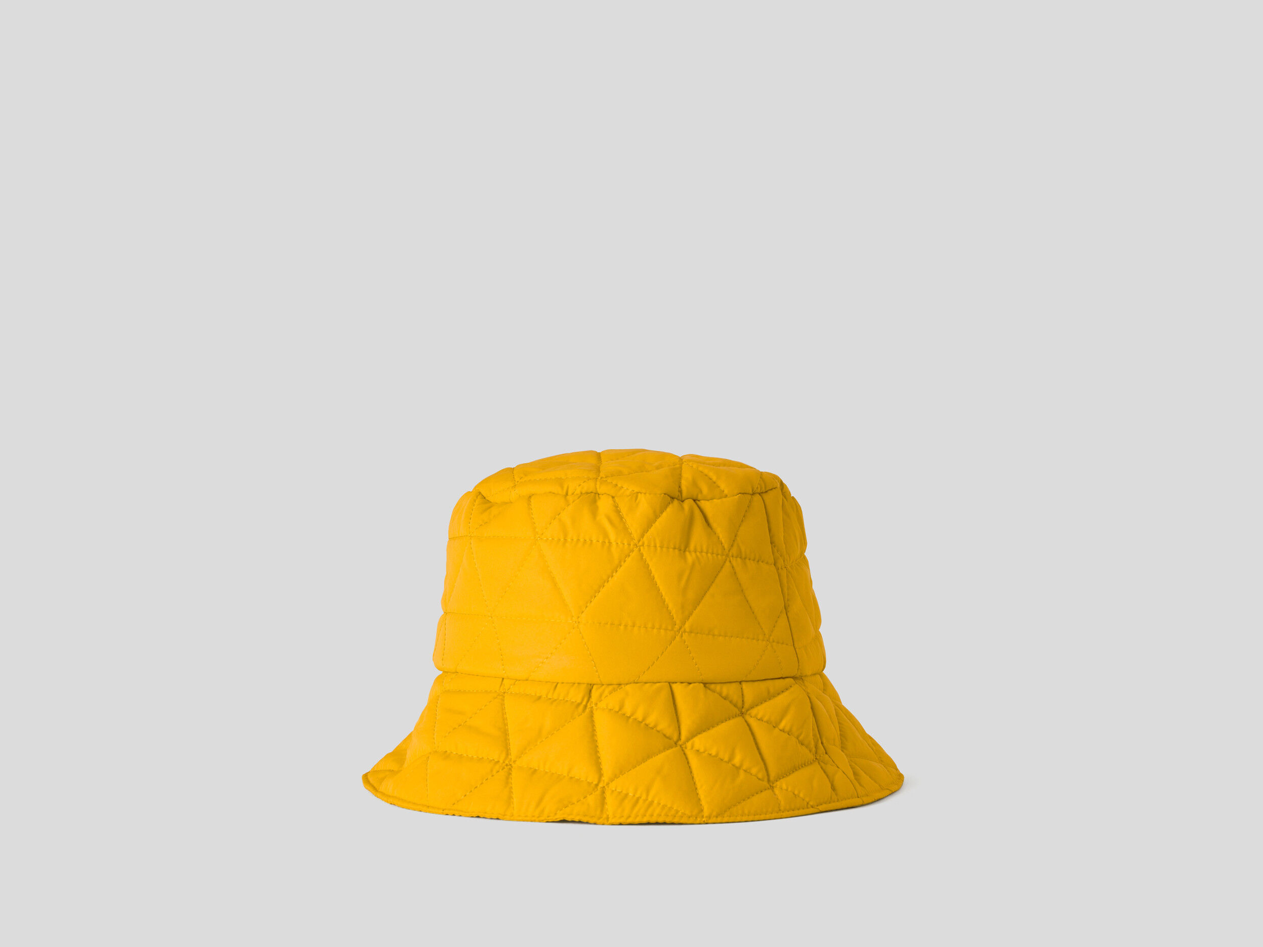 Fisherman s hat in nylon Yellow Benetton
