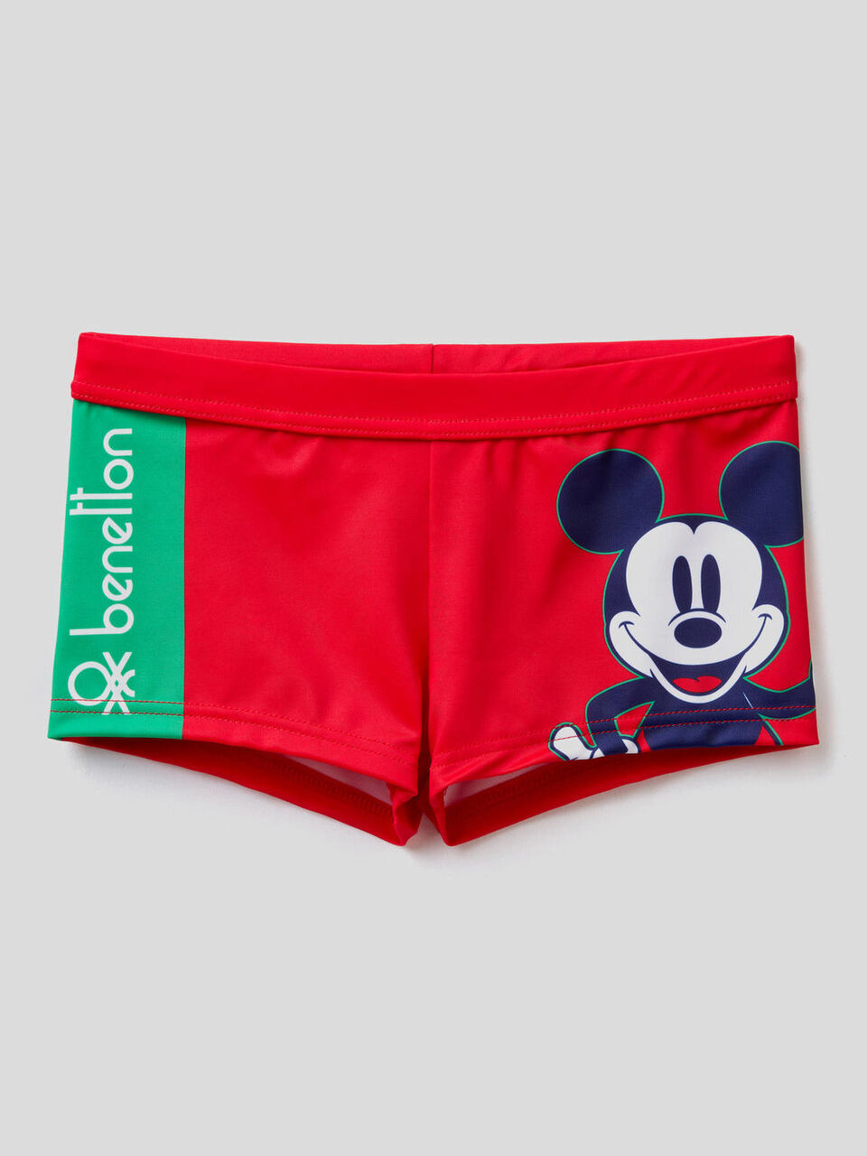 Swim trunks with "Mickey Mouse" print image number 1